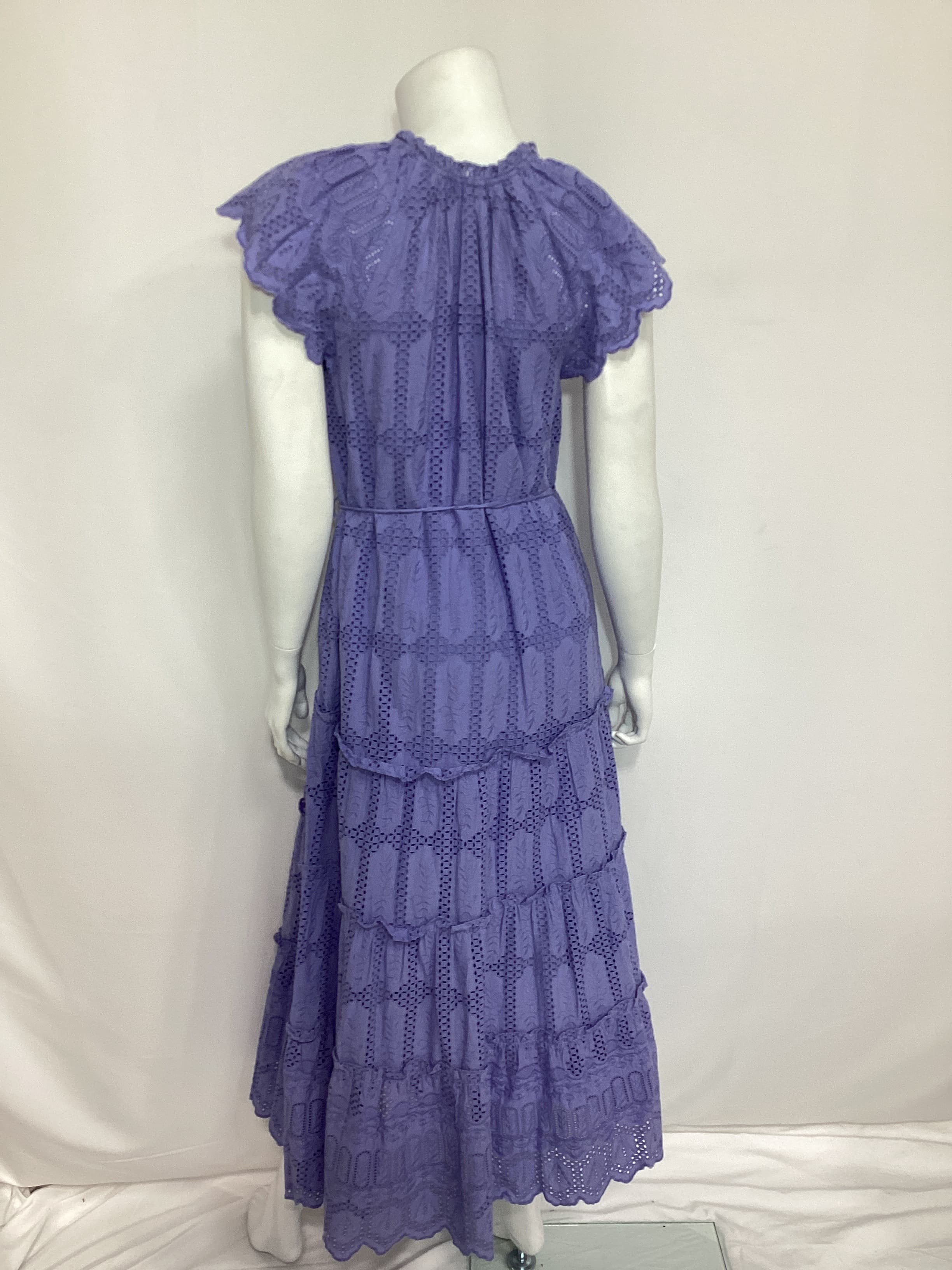 Mallory Ankle Dress In Sky - Image 3