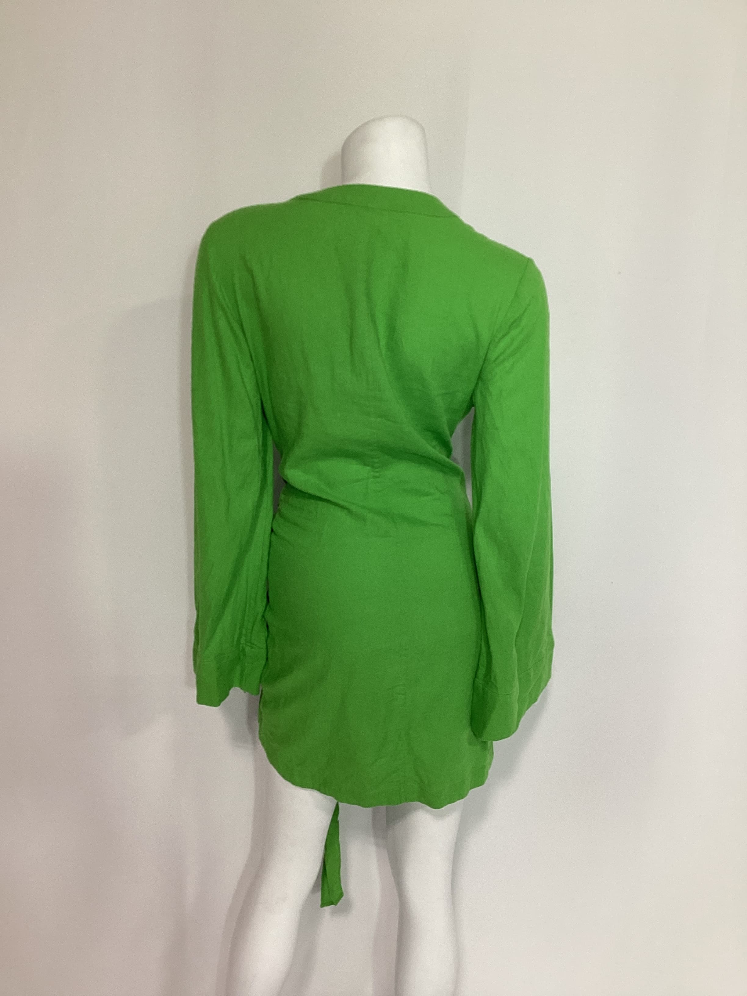 The Janeiro Mini Dress In Lime - Image 3