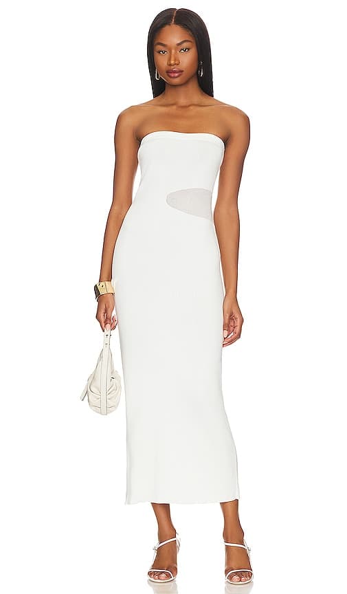 Dua Dress In White - Image 1