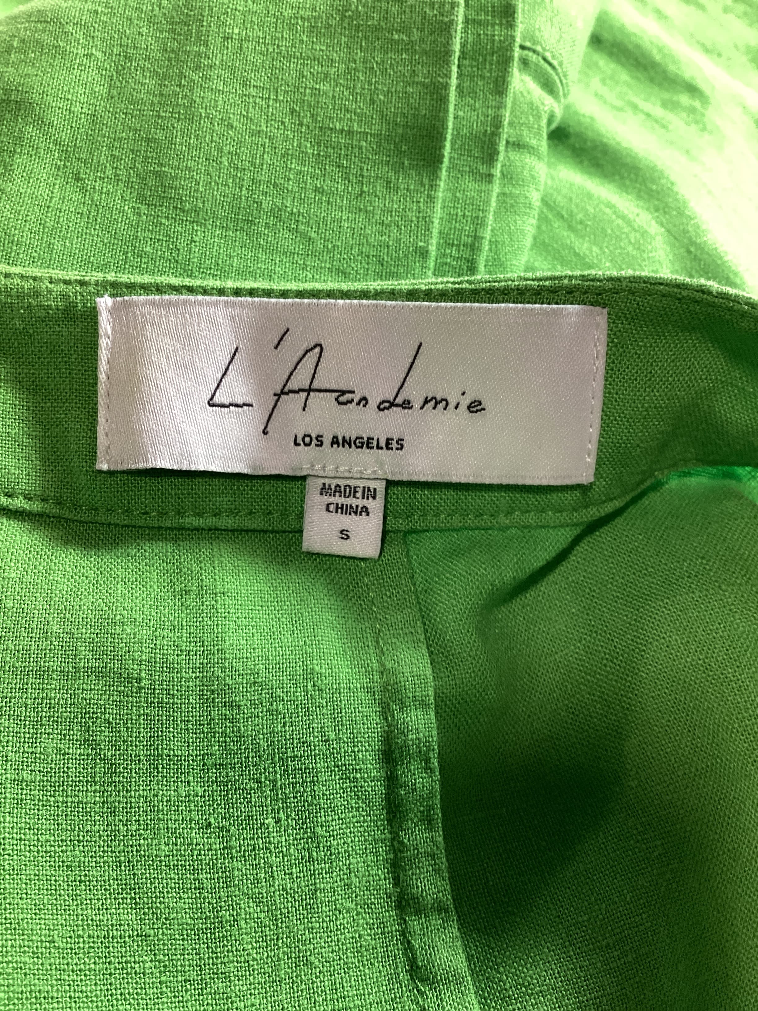 The Janeiro Mini Dress In Lime - Image 4