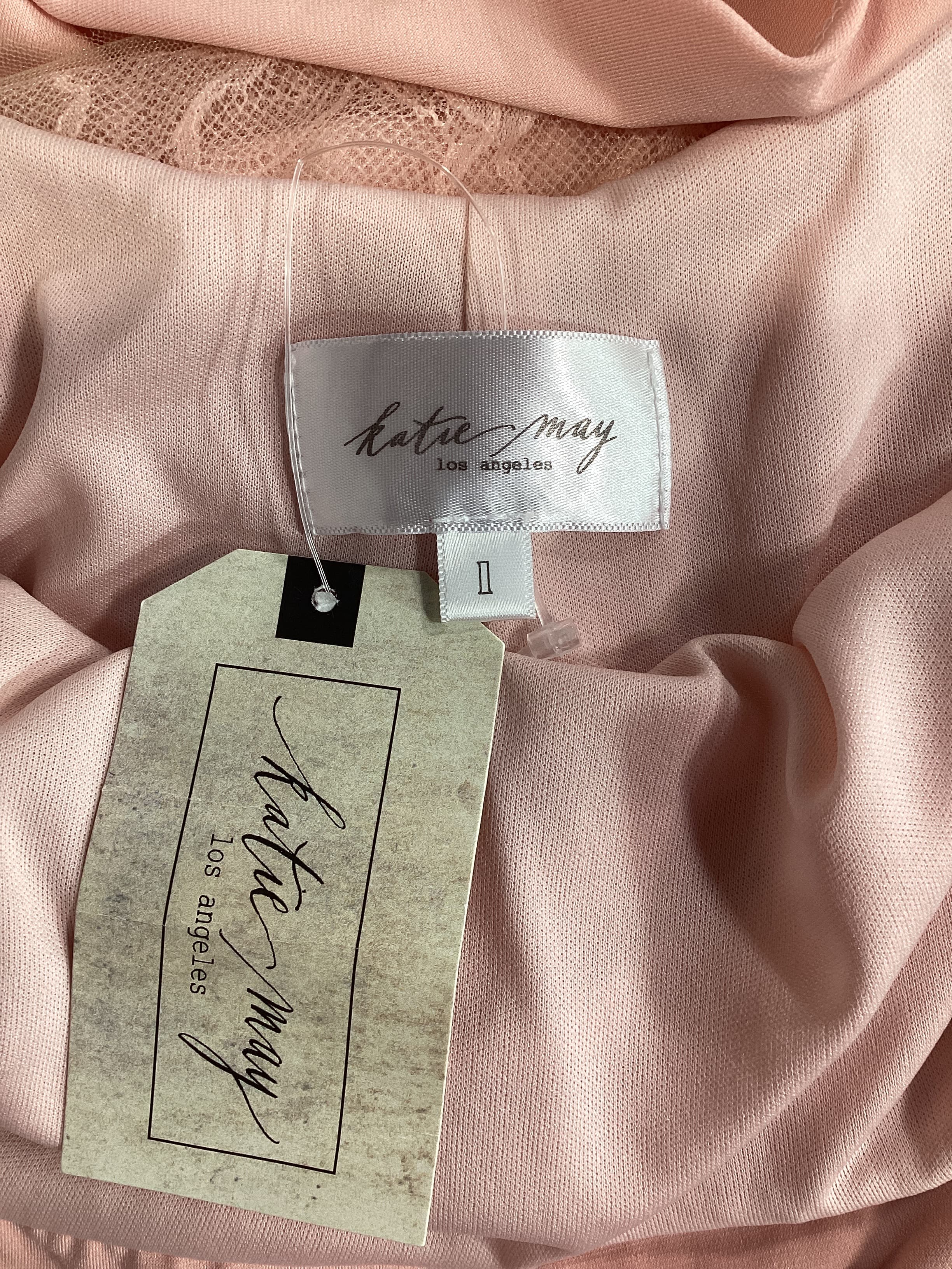 Surreal Dress In Blush - Image 4