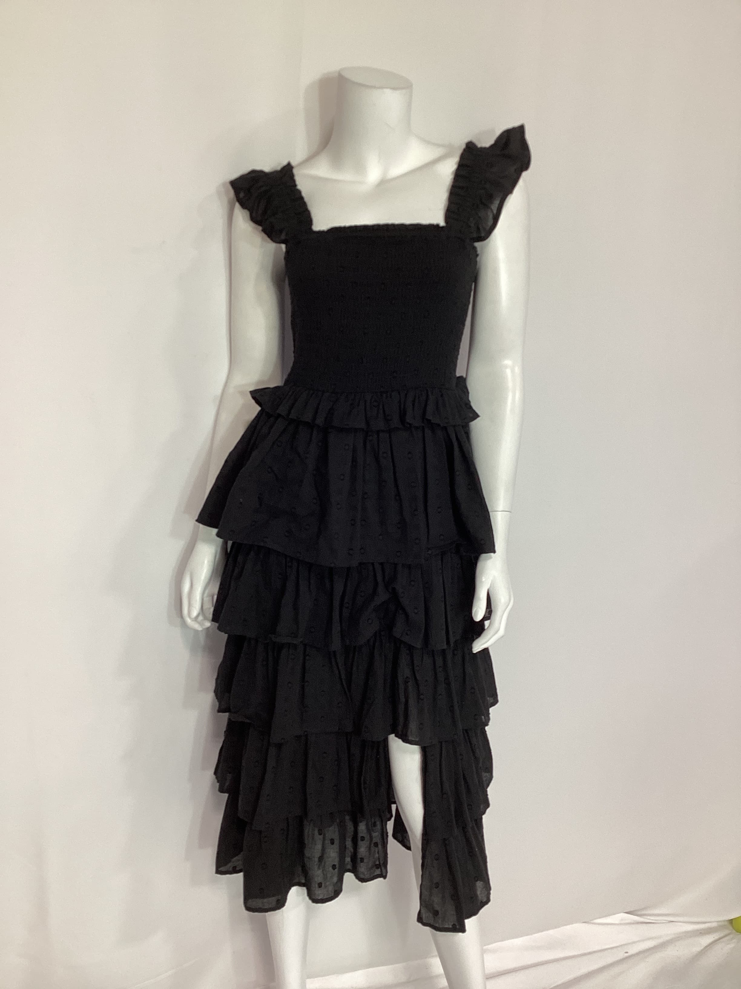 Jude Midi Dress In Black - Image 2