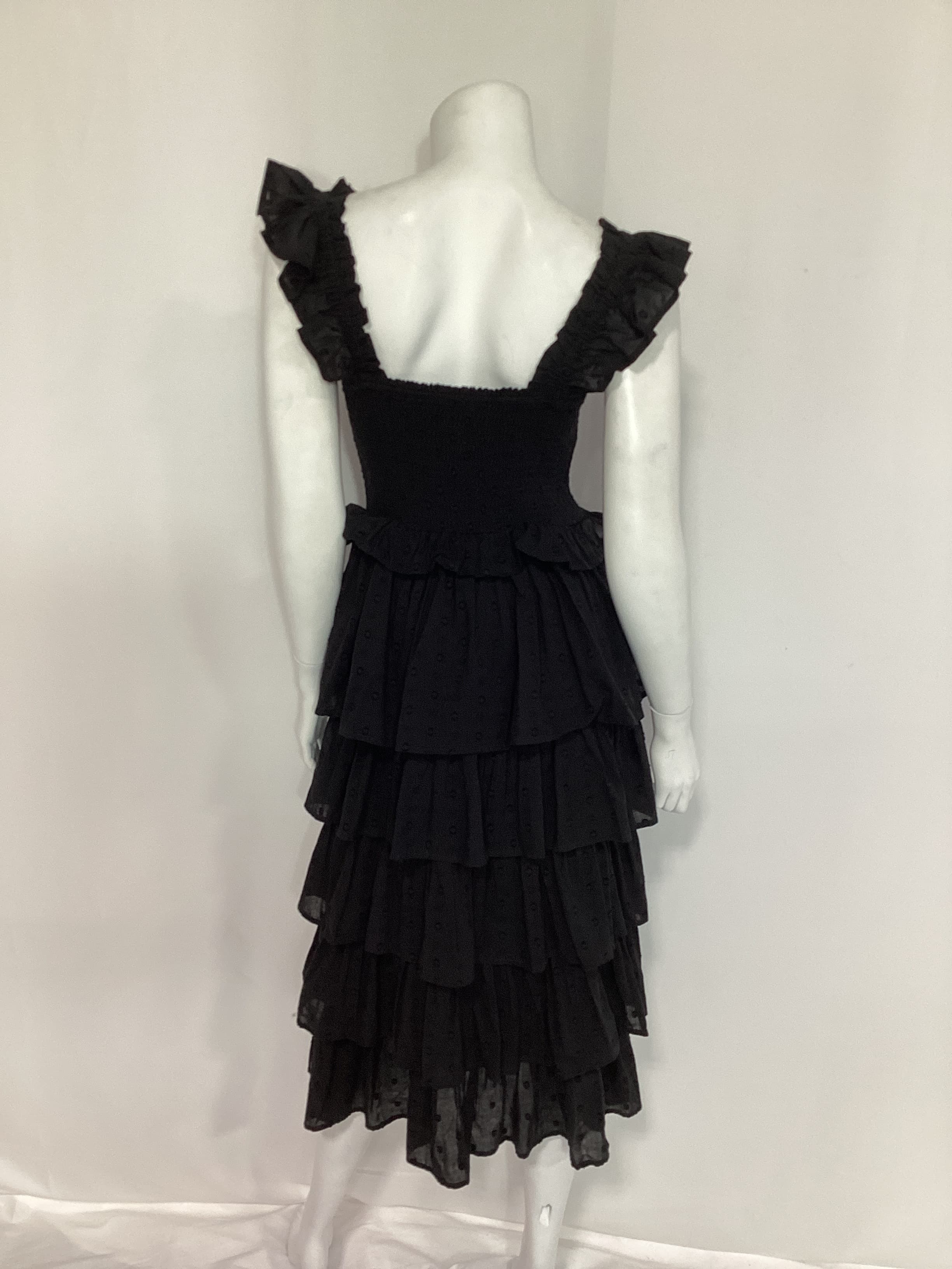 Jude Midi Dress In Black - Image 3