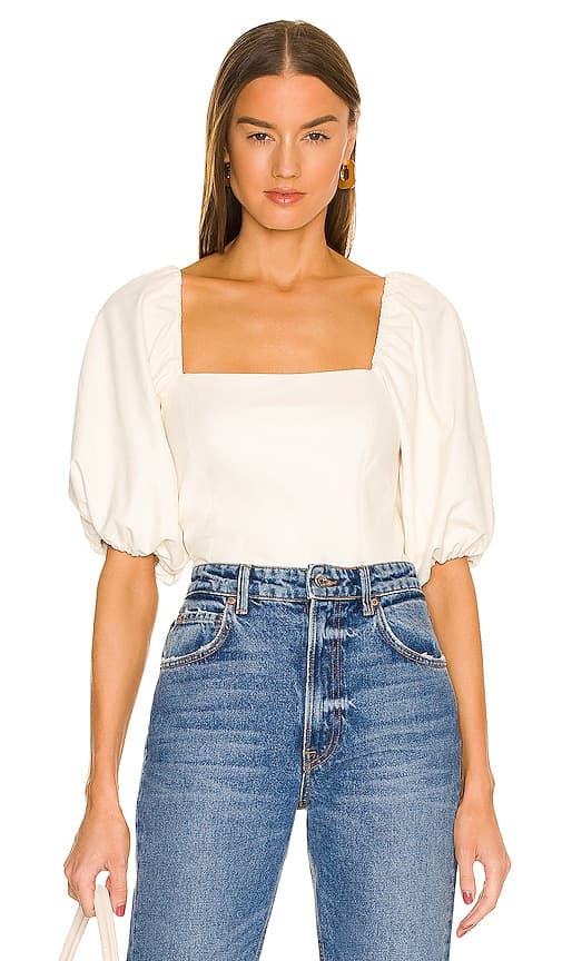 Tulane Top In Cream - Image 1