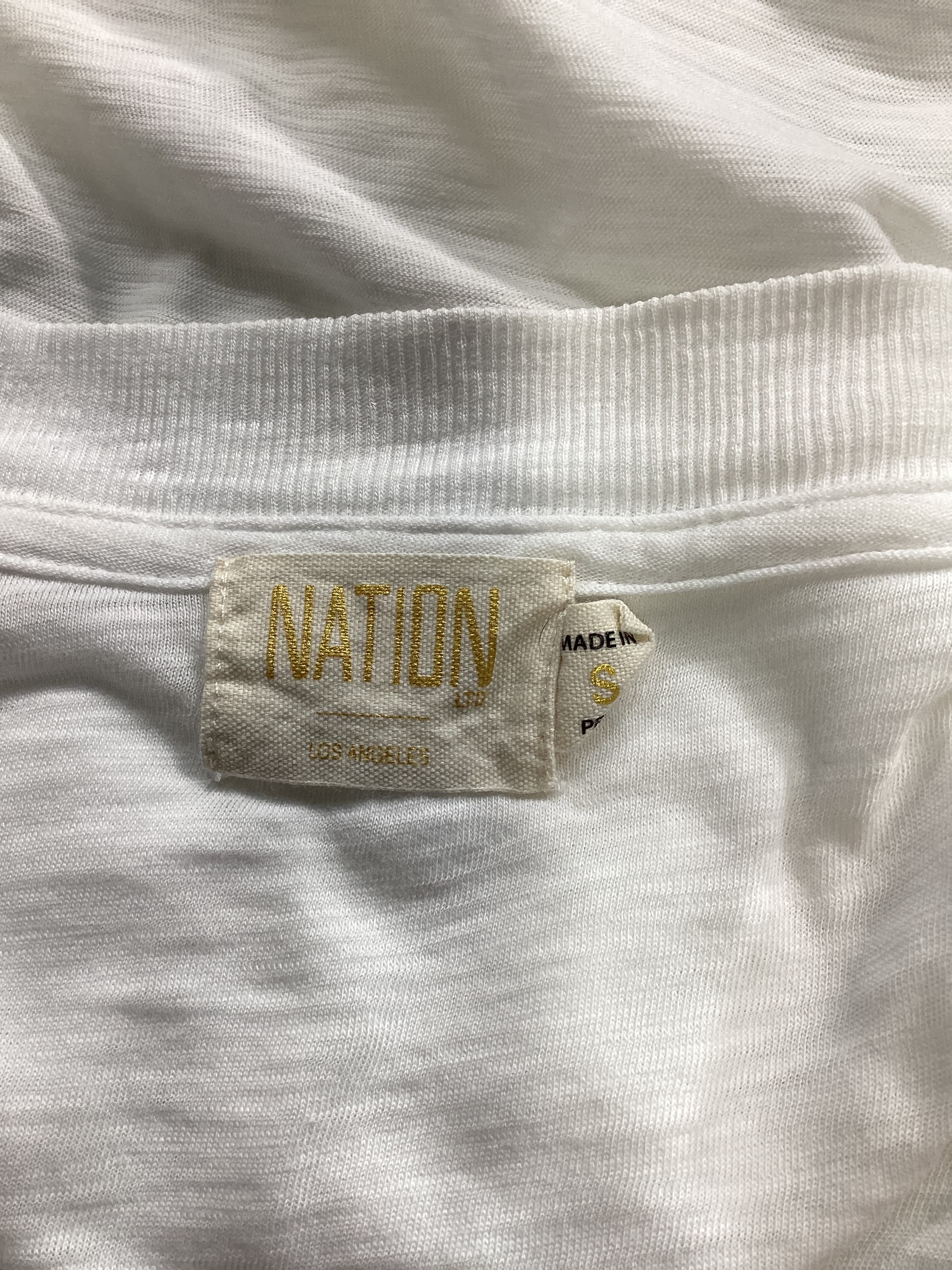 Lou Peasant Top In White - Image 4