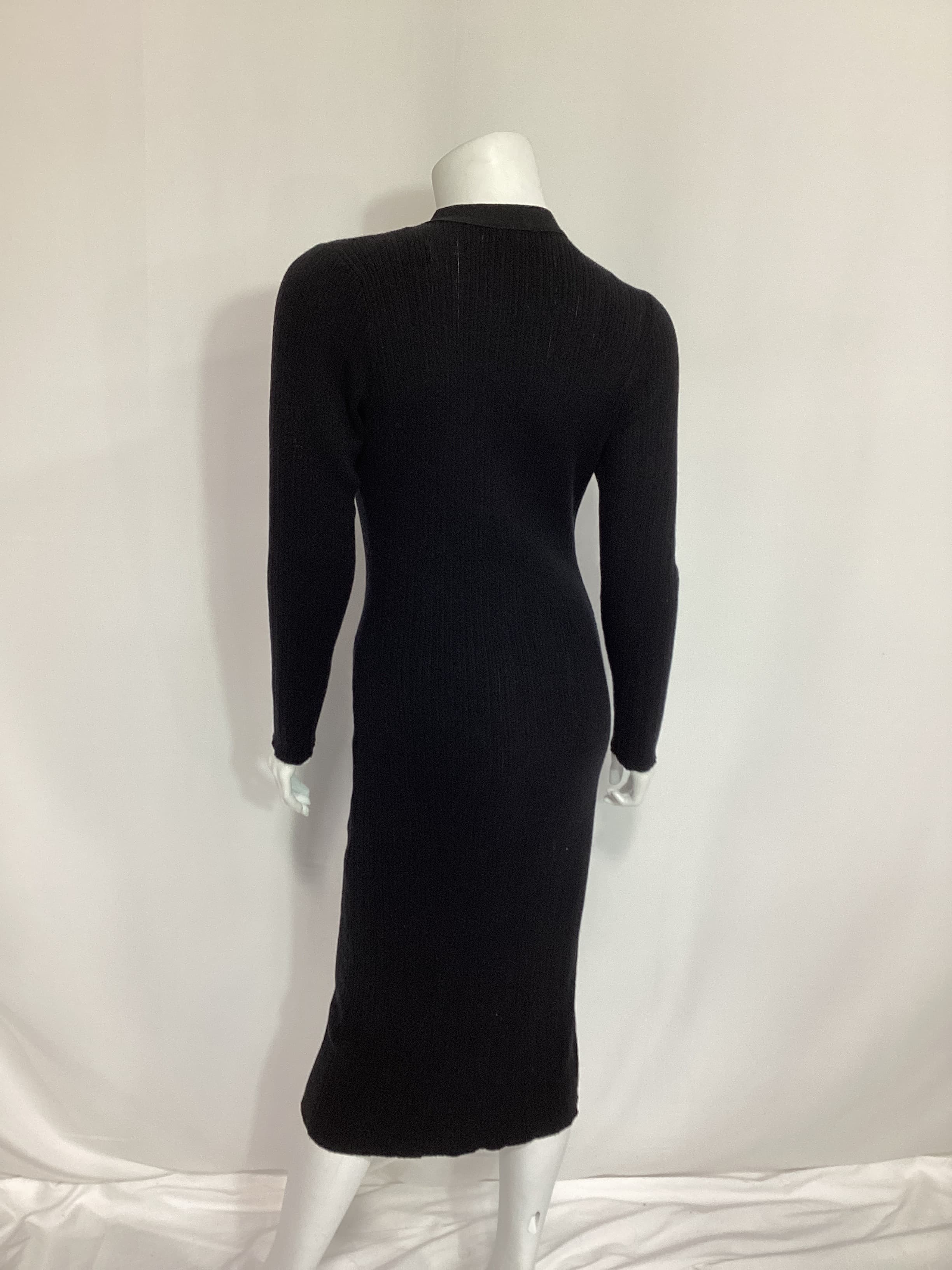 Lorraine Dress In Black - Image 3