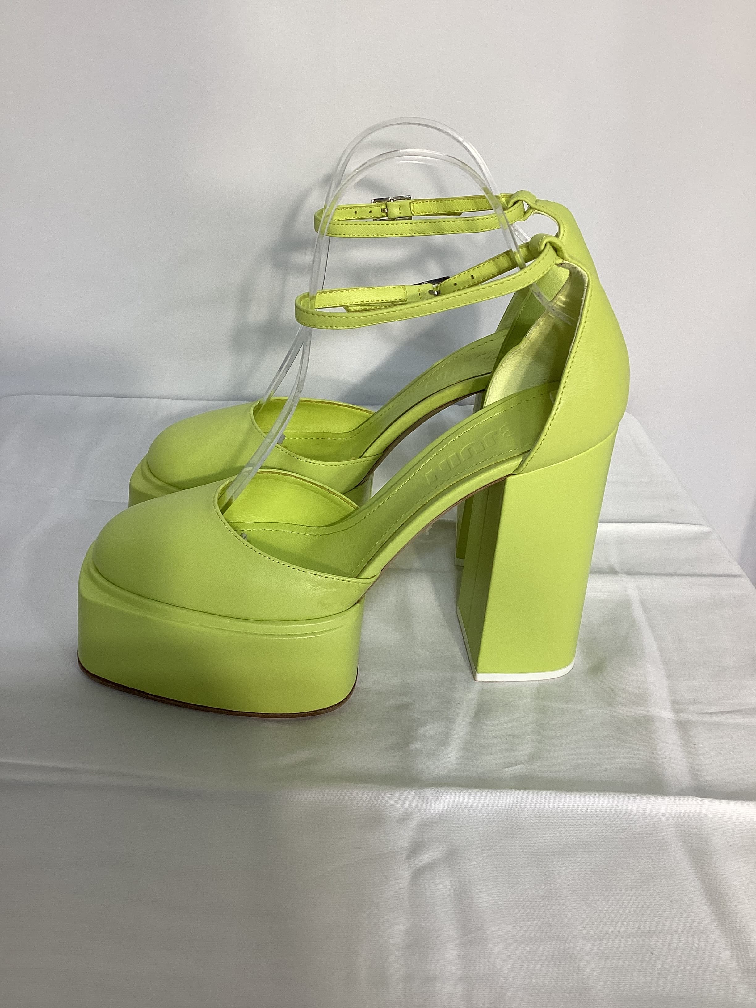 Ambra Heel In Pulp Lime - Image 3
