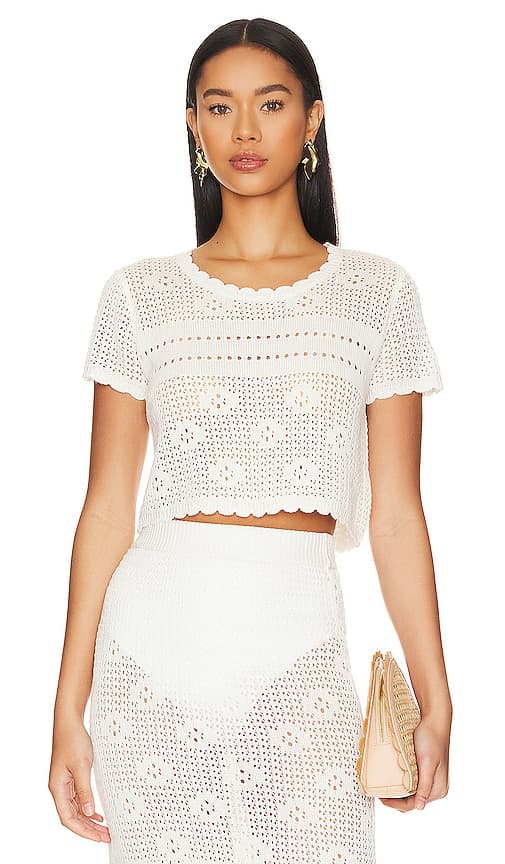 Sofia Top In White - Image 1