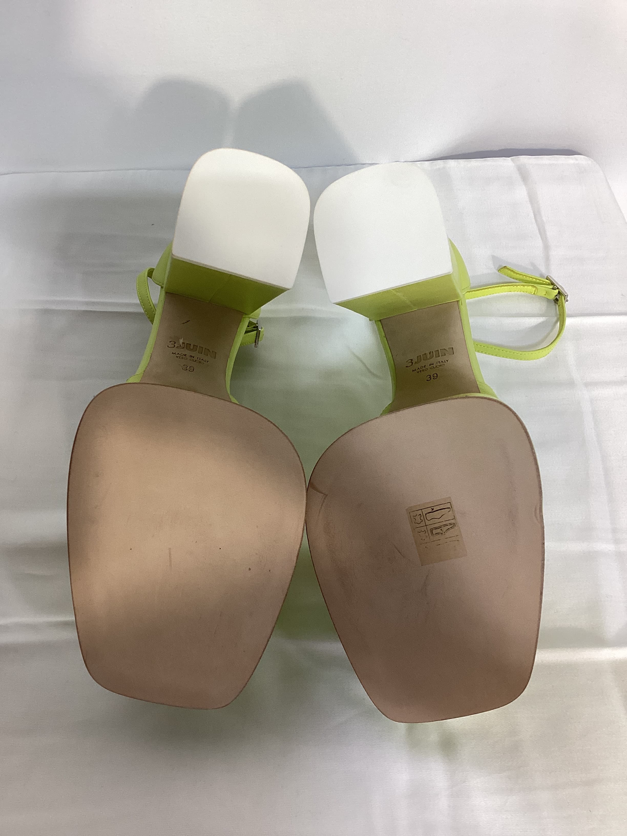 Ambra Heel In Pulp Lime - Image 4