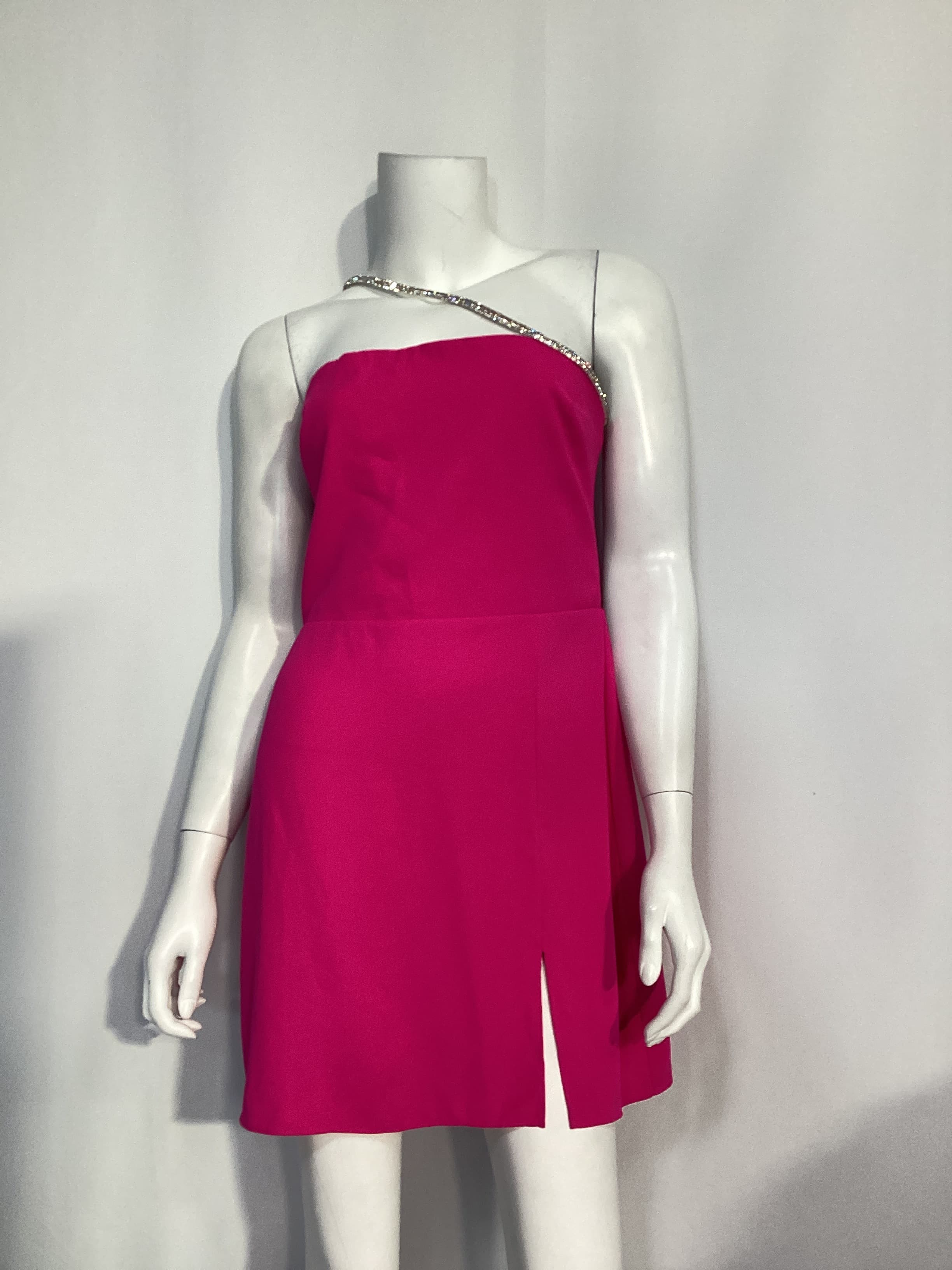 Dream Mini Dress In Hot Pink Light - Image 2