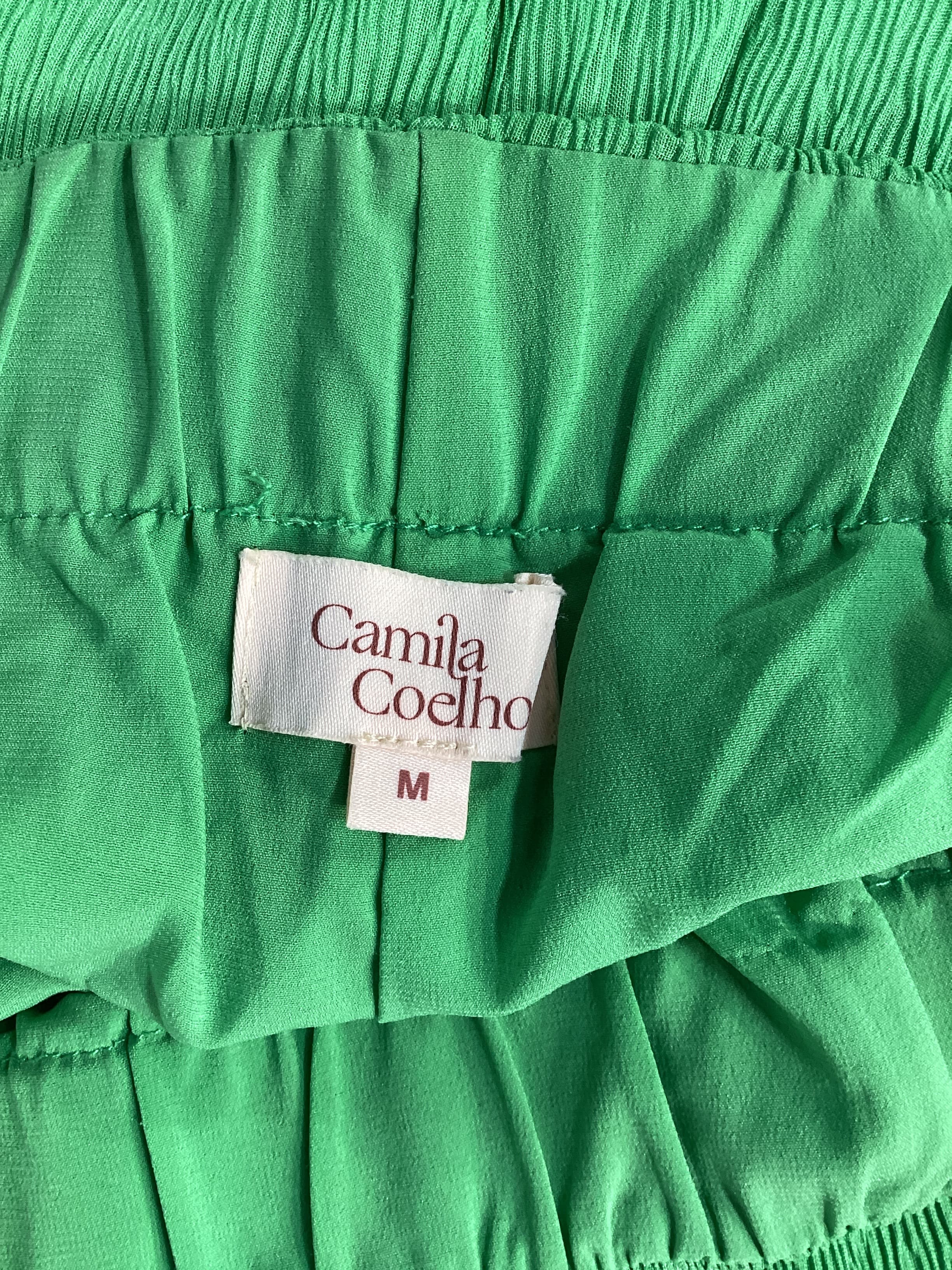 Linez Pants In Green - Image 4
