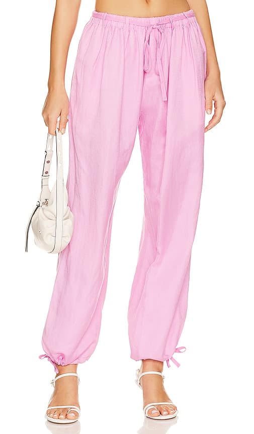 Maxie Pant In Bubble Gum Pink - Image 1