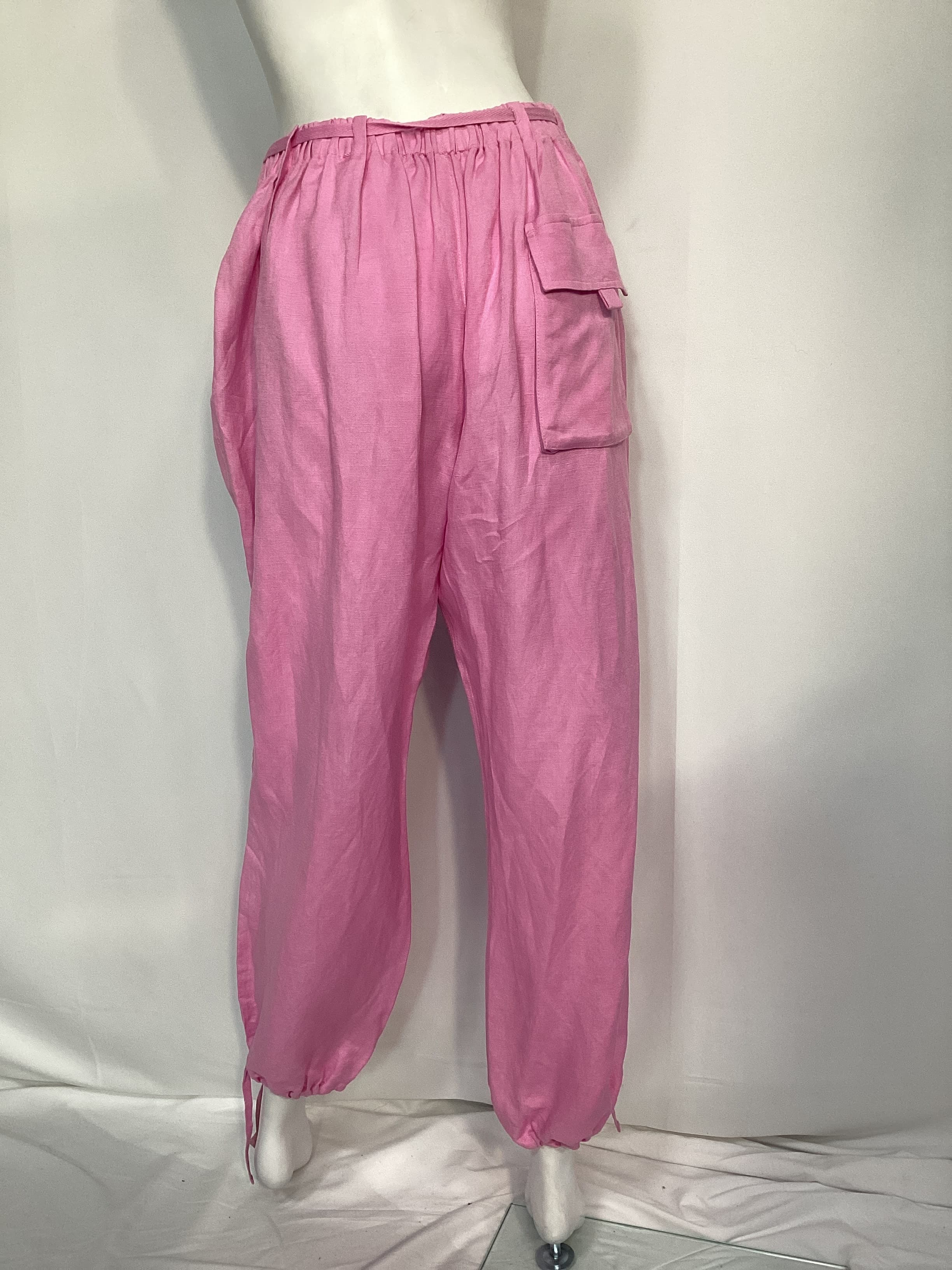 Maxie Pant In Bubble Gum Pink - Image 3