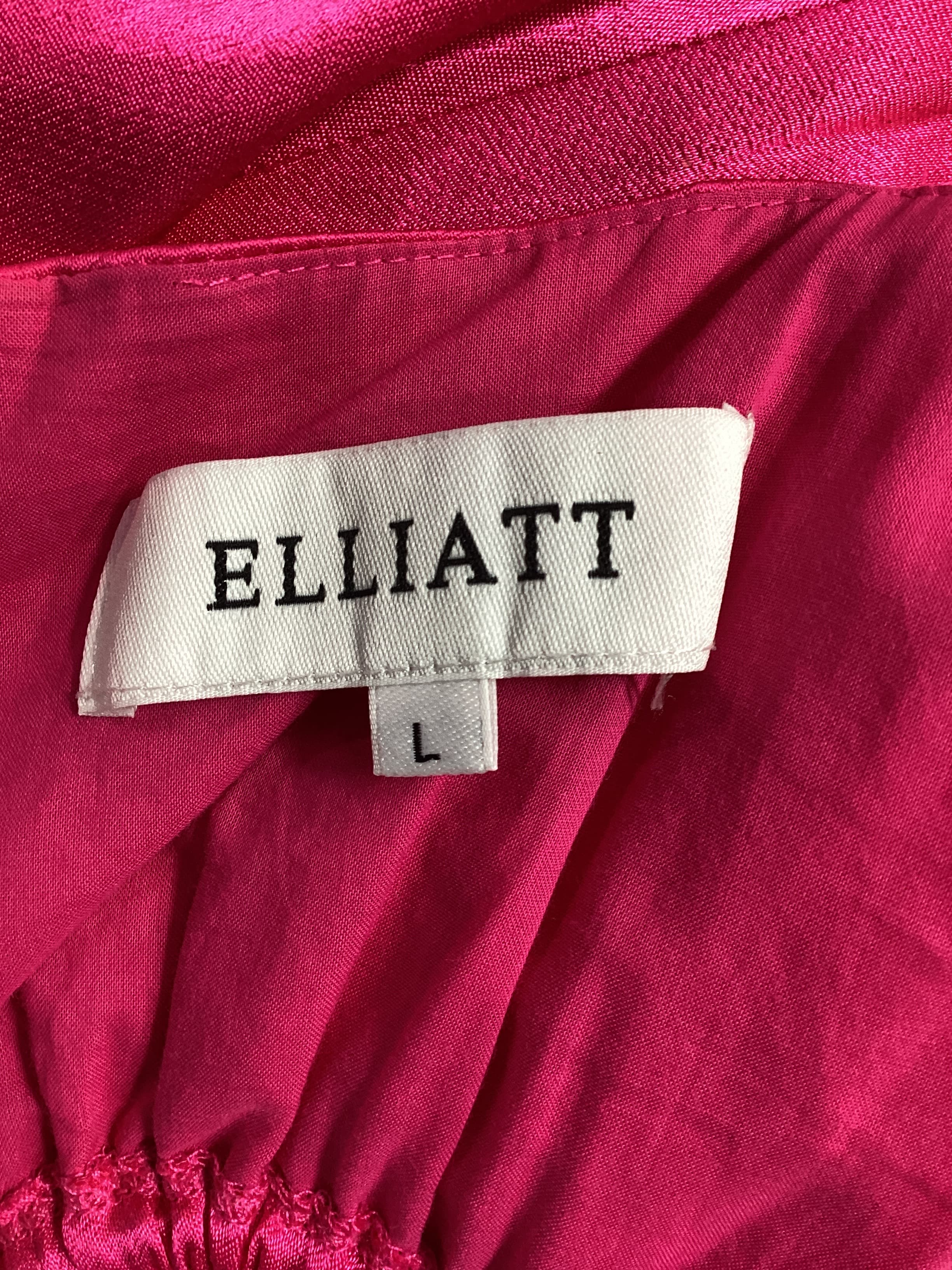 Visitant Maxi Dress In Hot Pink - Image 3