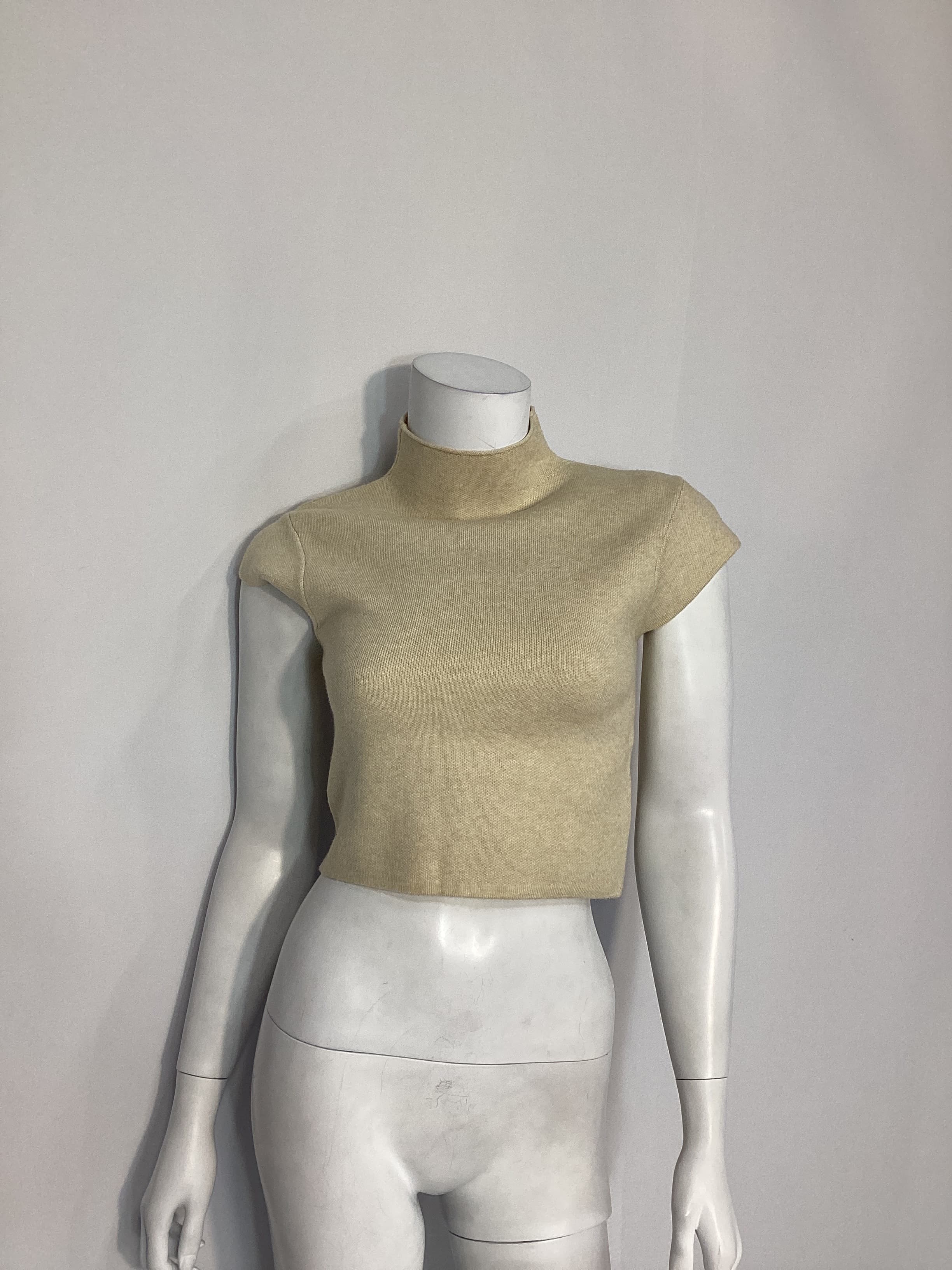 Rumi Short Sleeve Sweater In Bone - Image 2