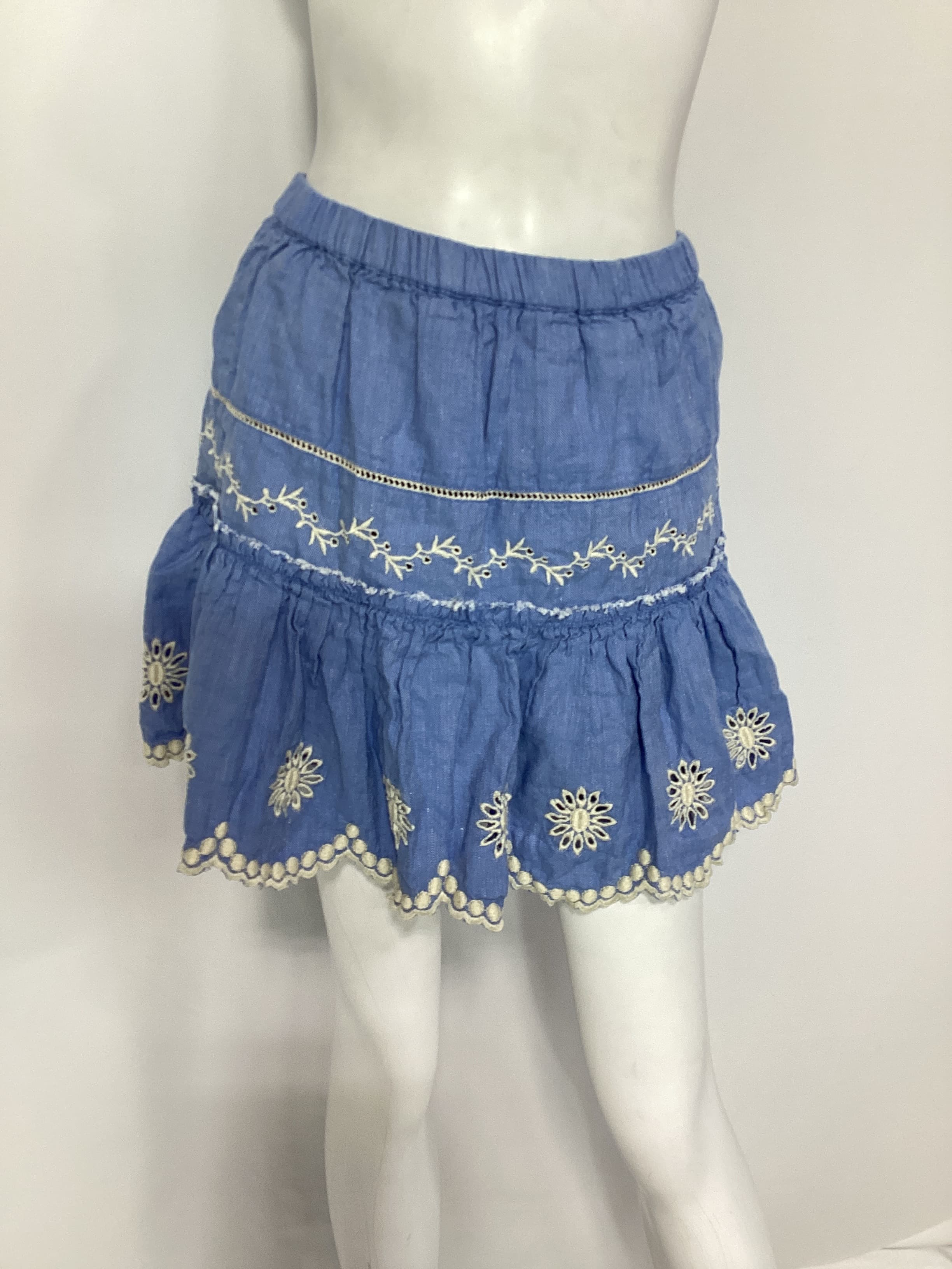 Cava Skirt In Faded Hydrangea - Image 2
