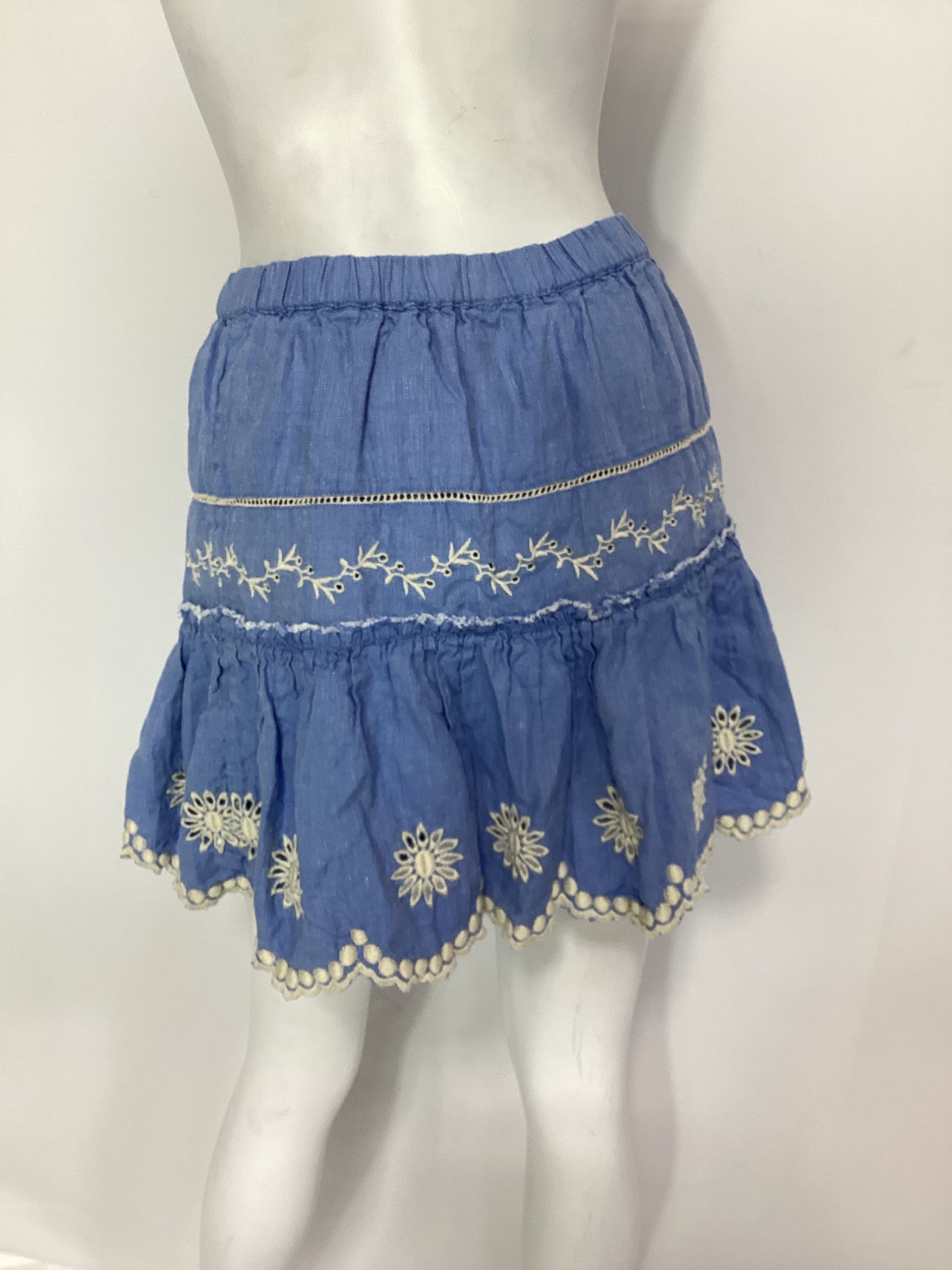 Cava Skirt In Faded Hydrangea - Image 3