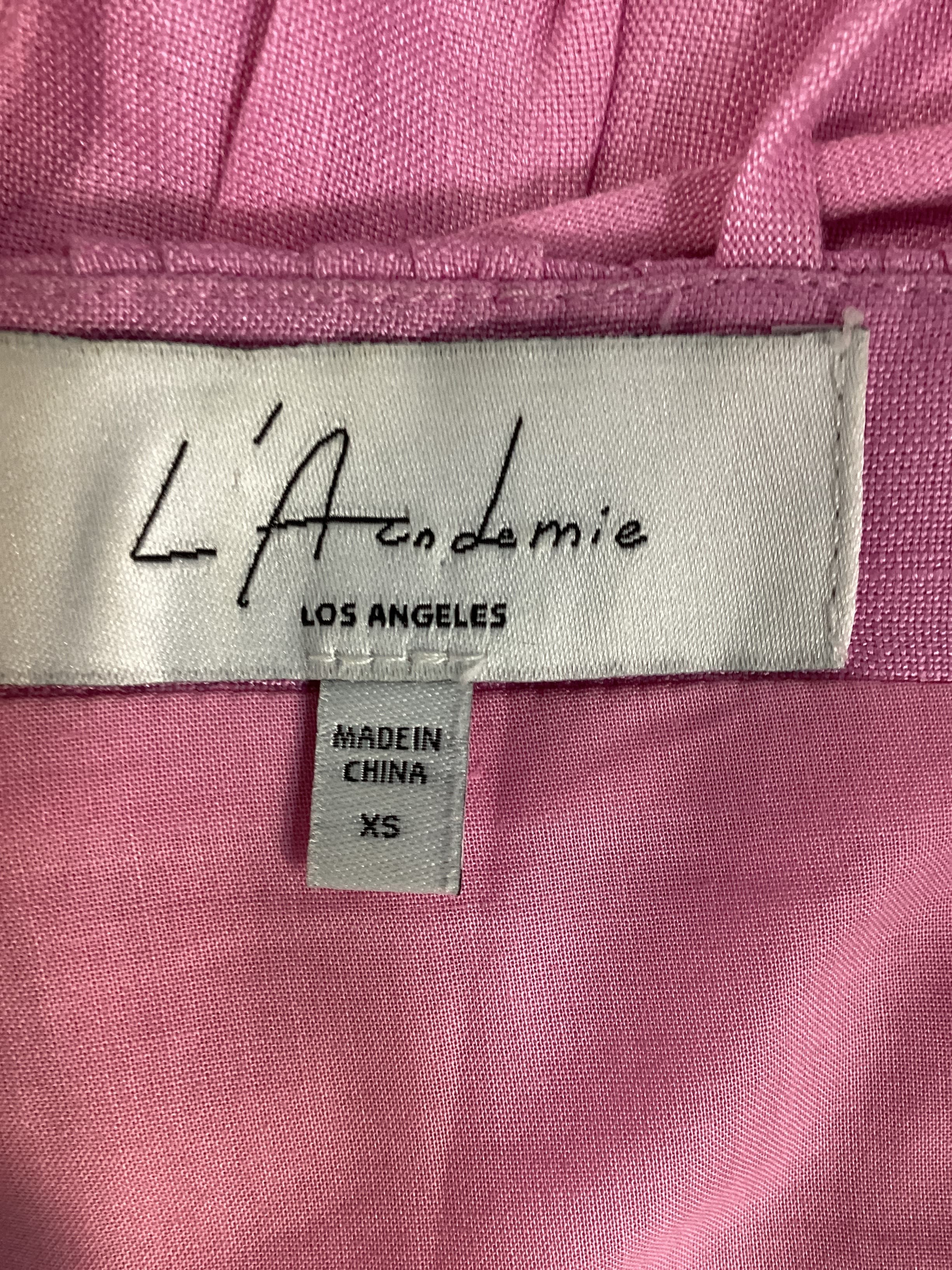 Joan Crop Top In Bubble Gum Pink - Image 4