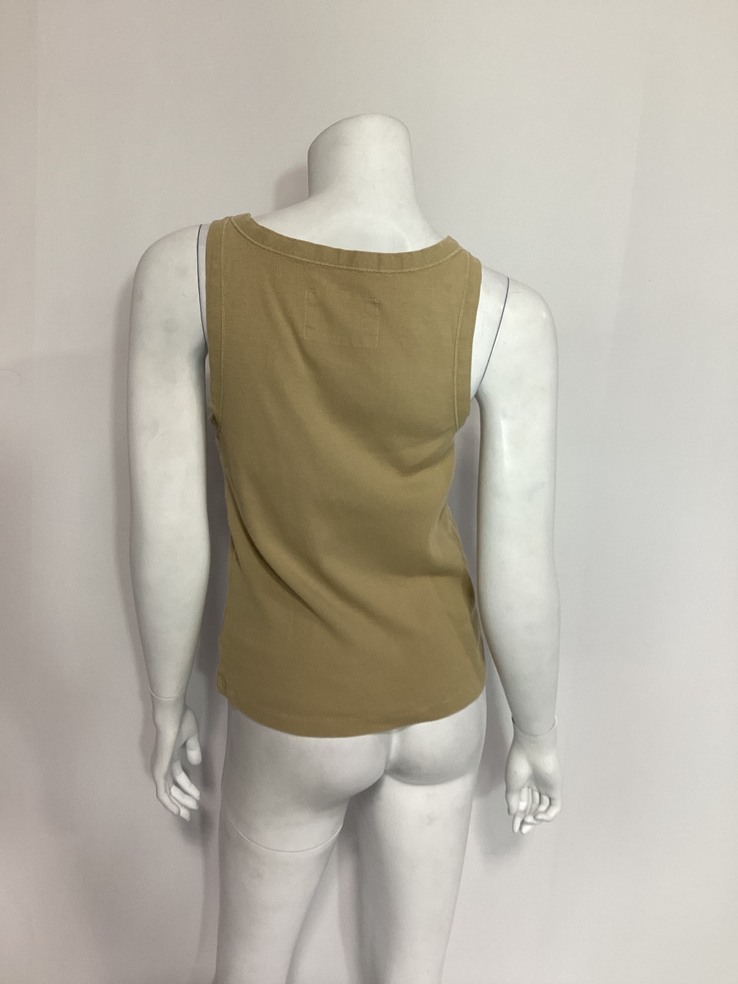 Jennifer Rib Tank In Blonde - Image 2