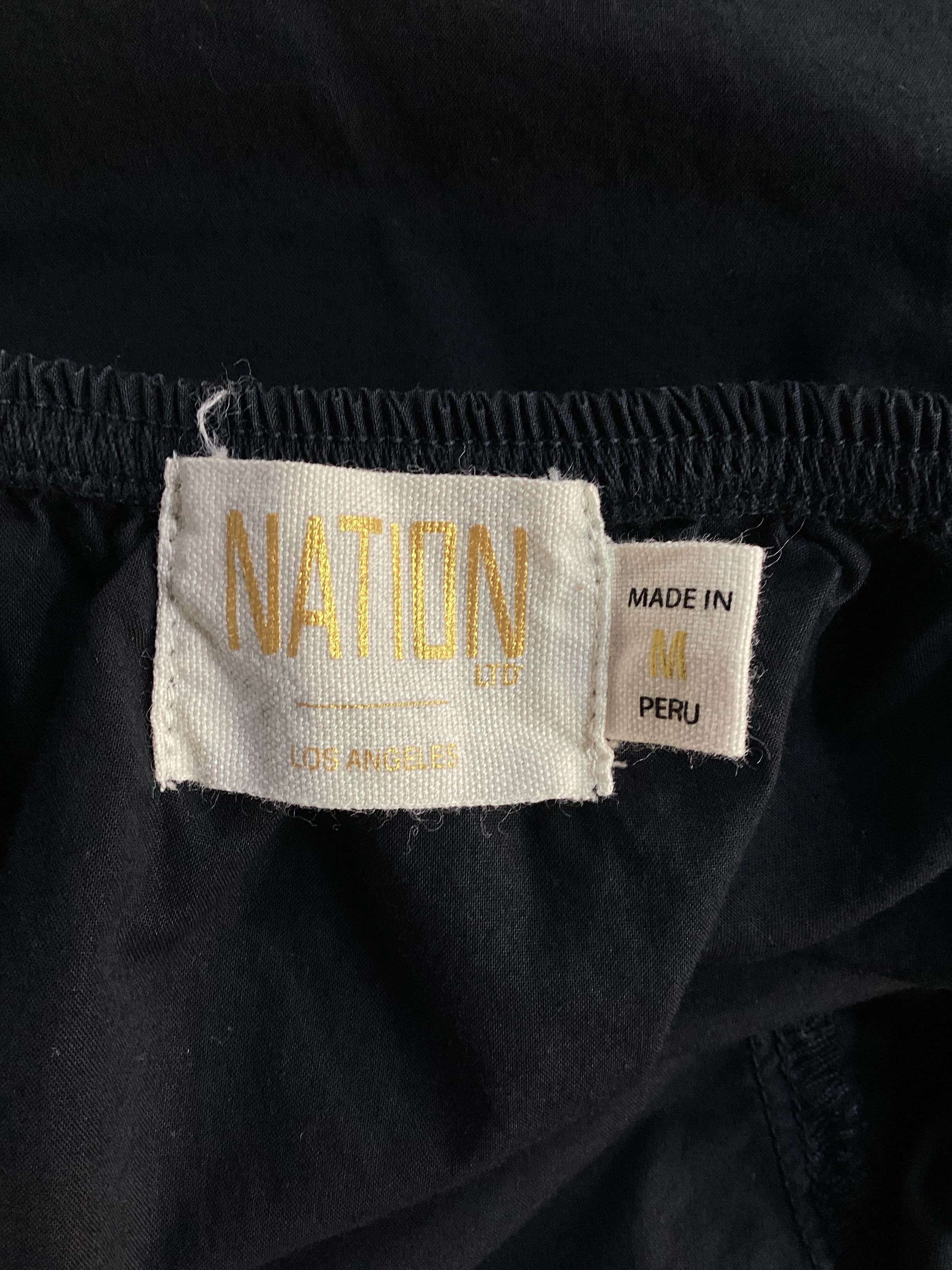 Angel Bubble Sleeve Cami In Jet Black - Image 3