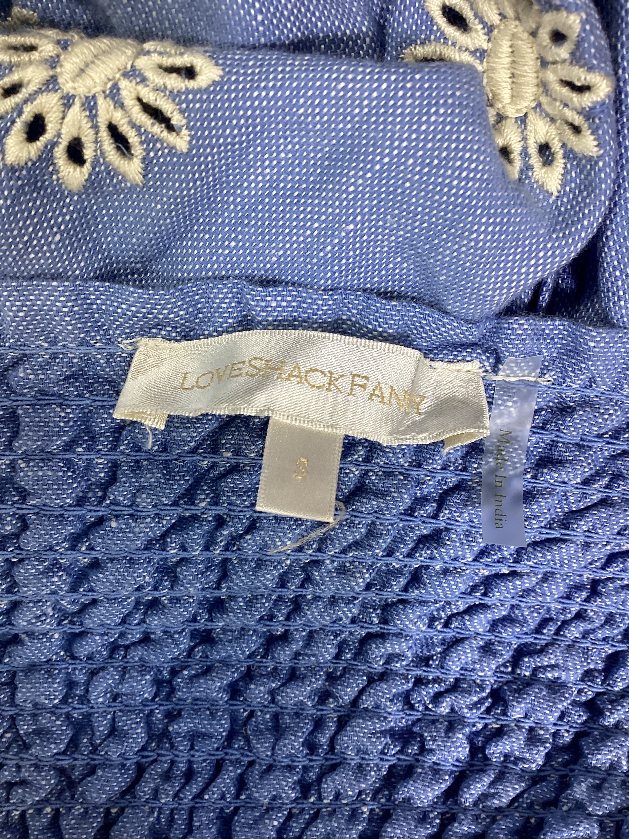 Milanti Crop Top In Faded Hydrangea - Image 4