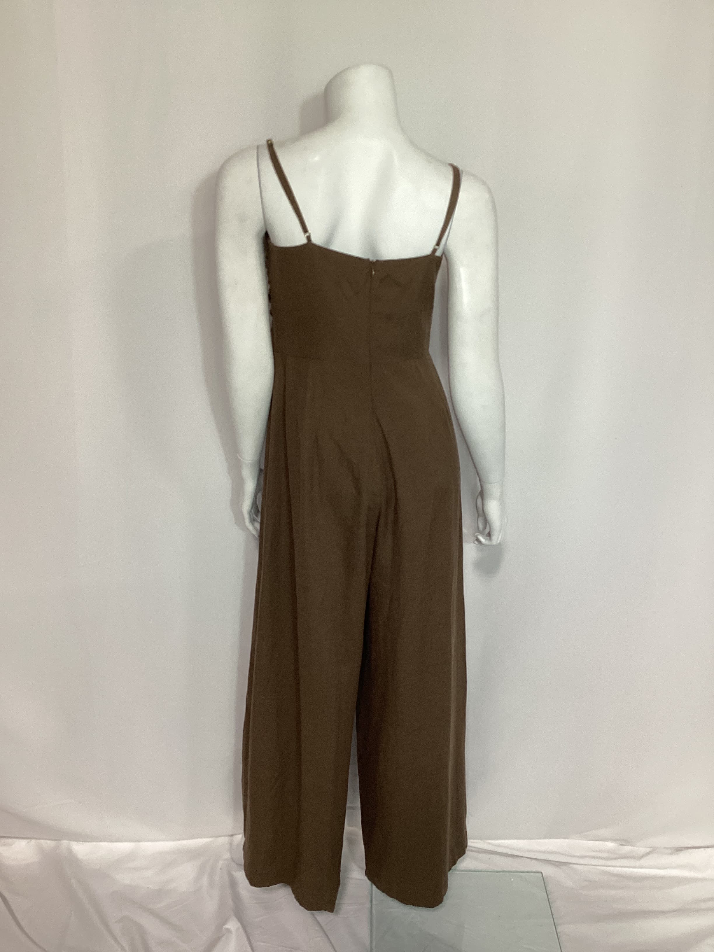 Mecca Jumpsuit In Mocha - Image 2