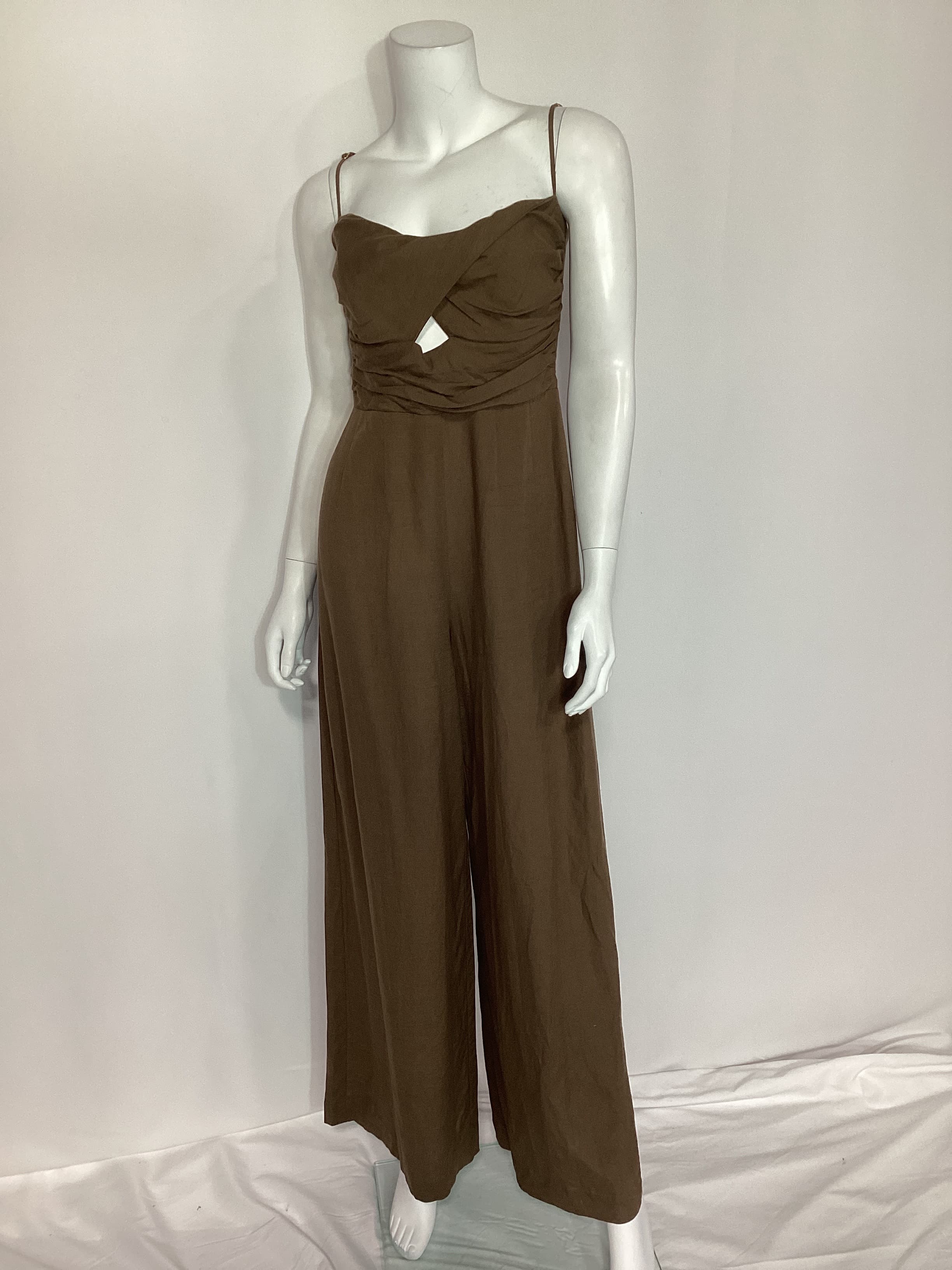 Mecca Jumpsuit In Mocha - Image 3