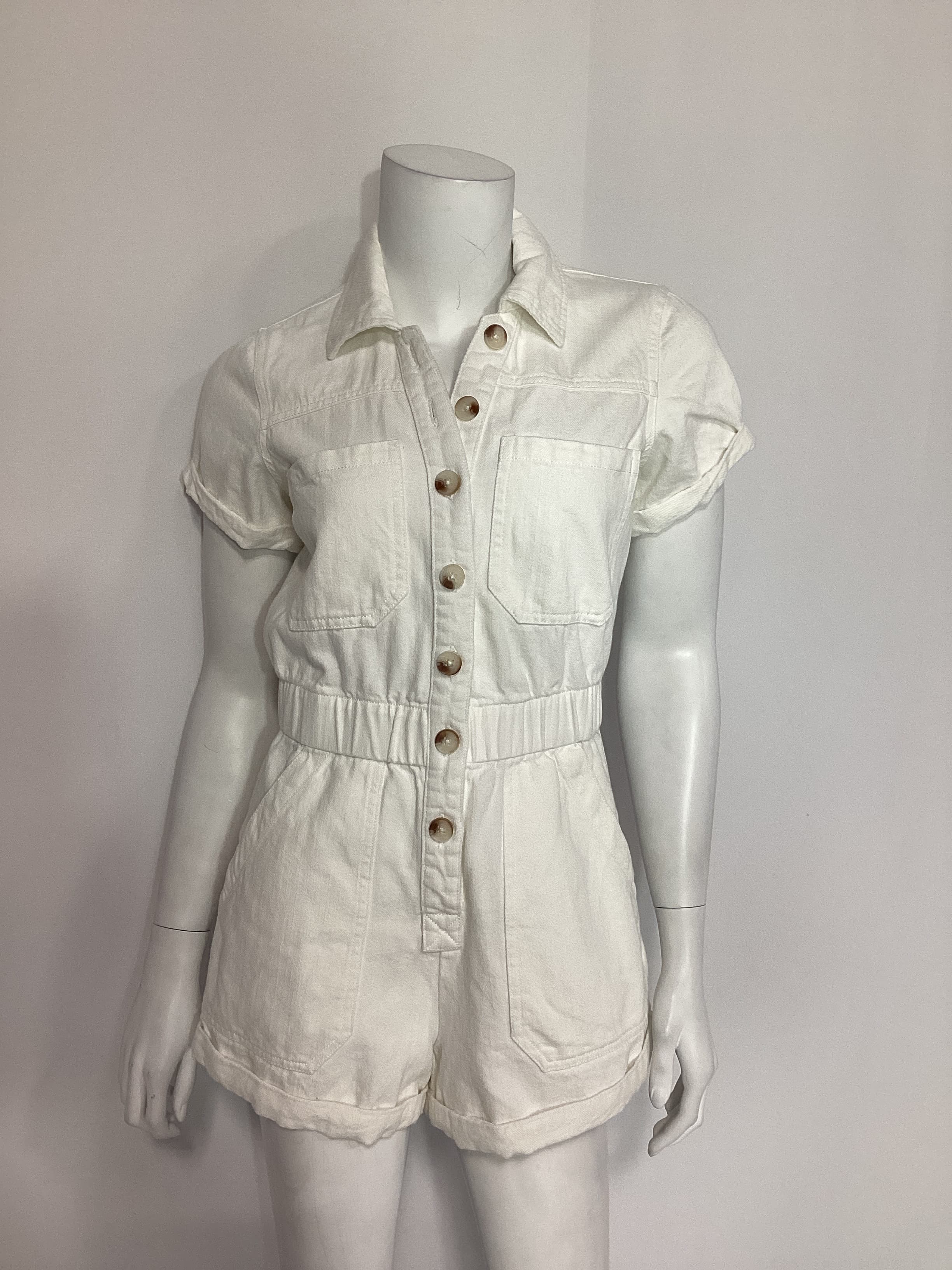 Cannon Romper In Seasalt - Image 3