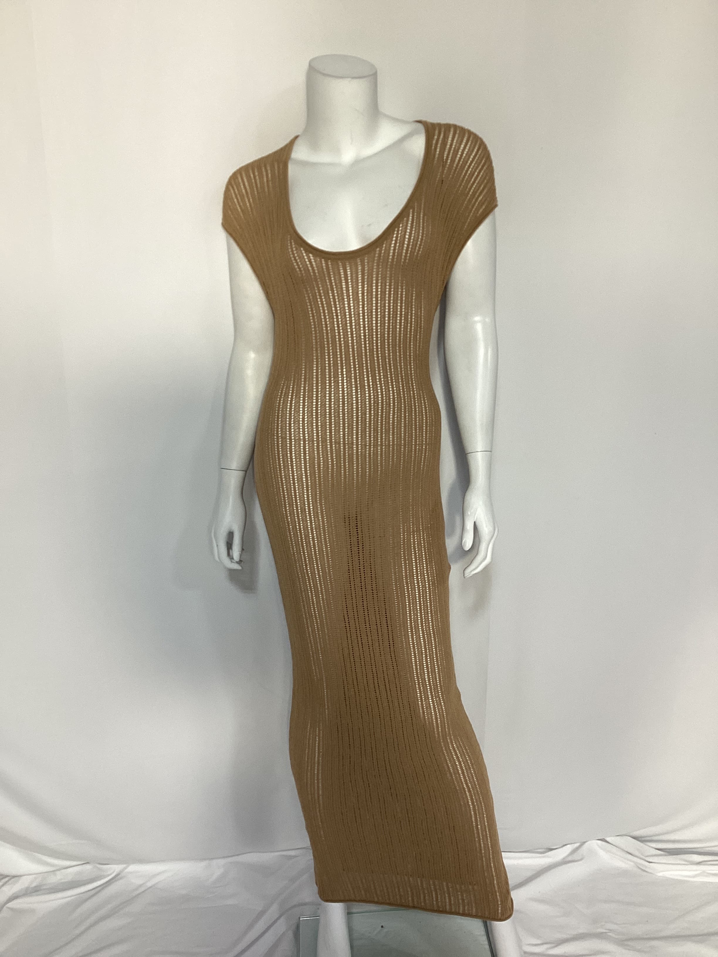 Ladder Dress In Sand - Image 2