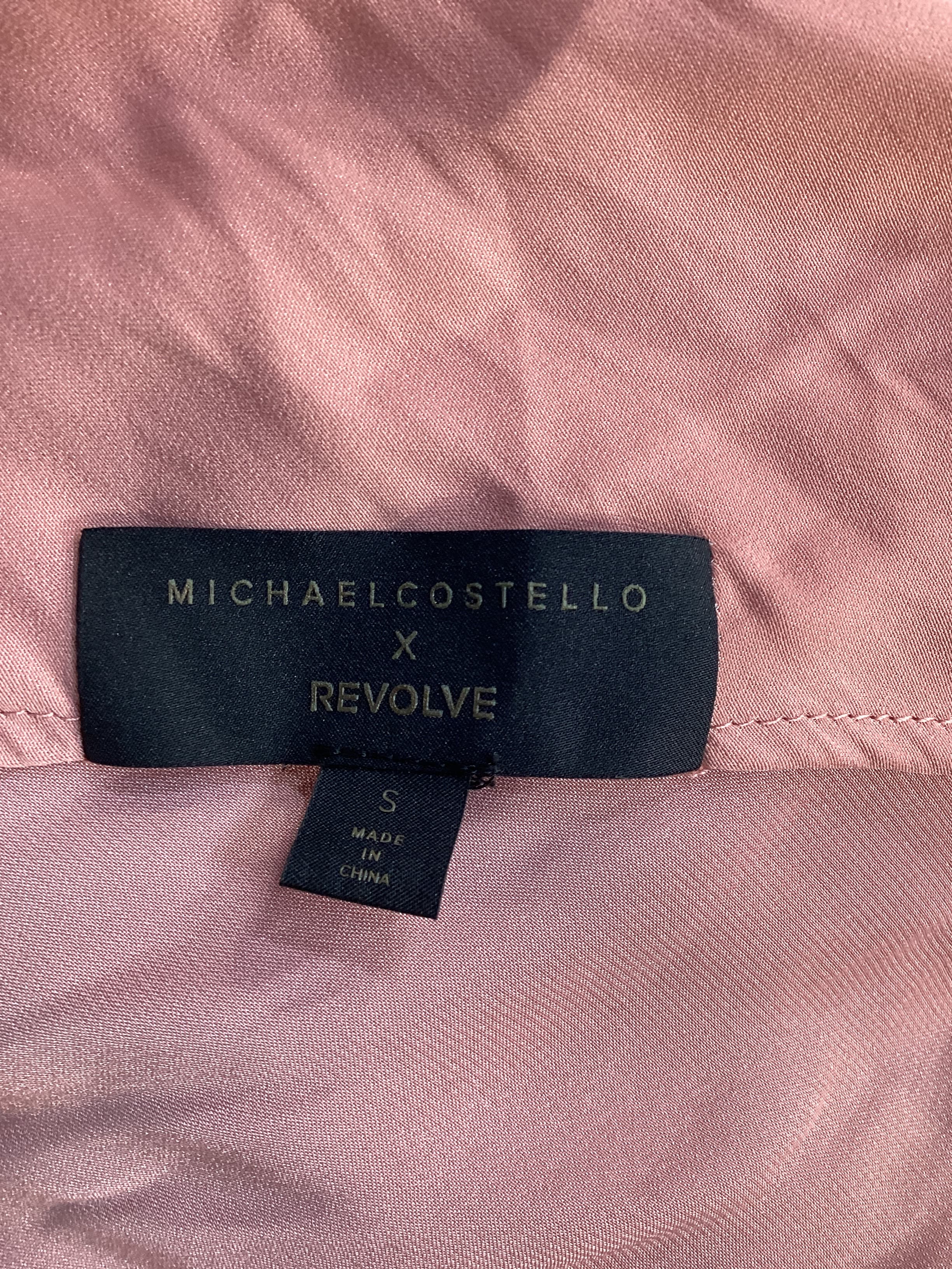Michael Costello X Revolve Braxton Dress In Rose - Image 4
