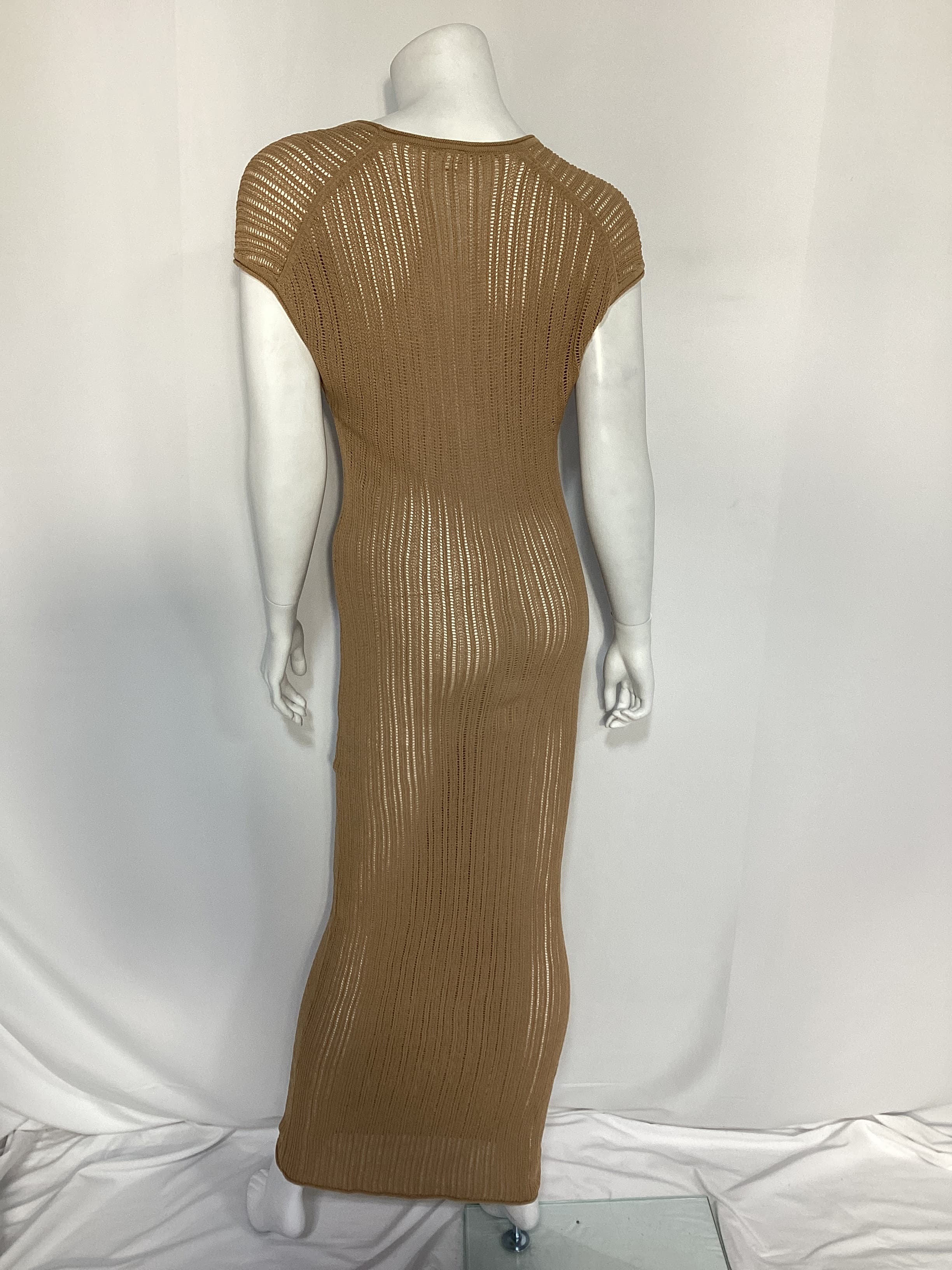 Ladder Dress In Sand - Image 3