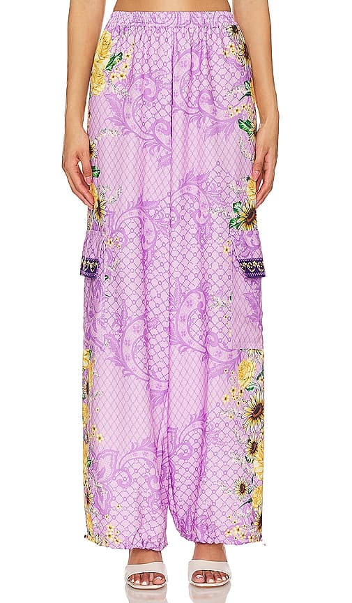Agua Bendita X Revolve Maca Cargo Pant In Meadow - Image 1