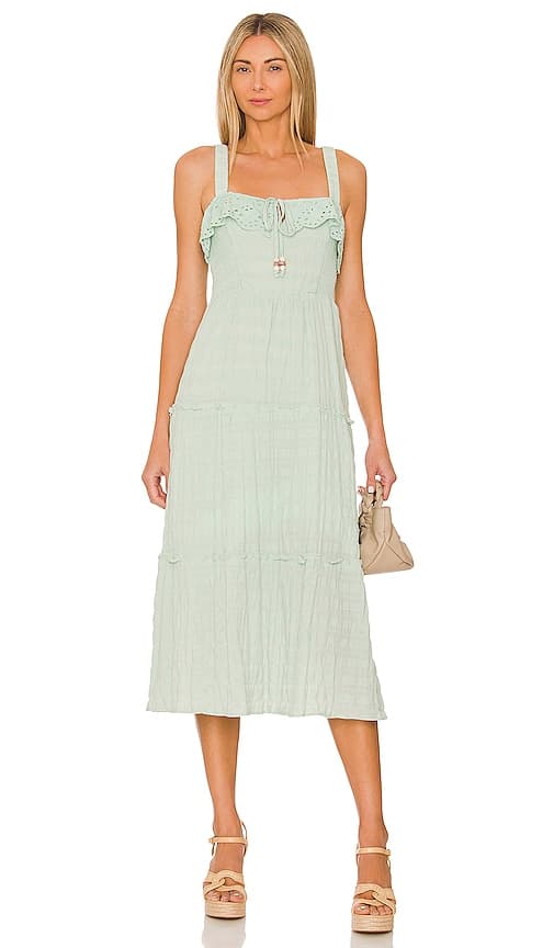 Bali Dress In Mint - Image 1