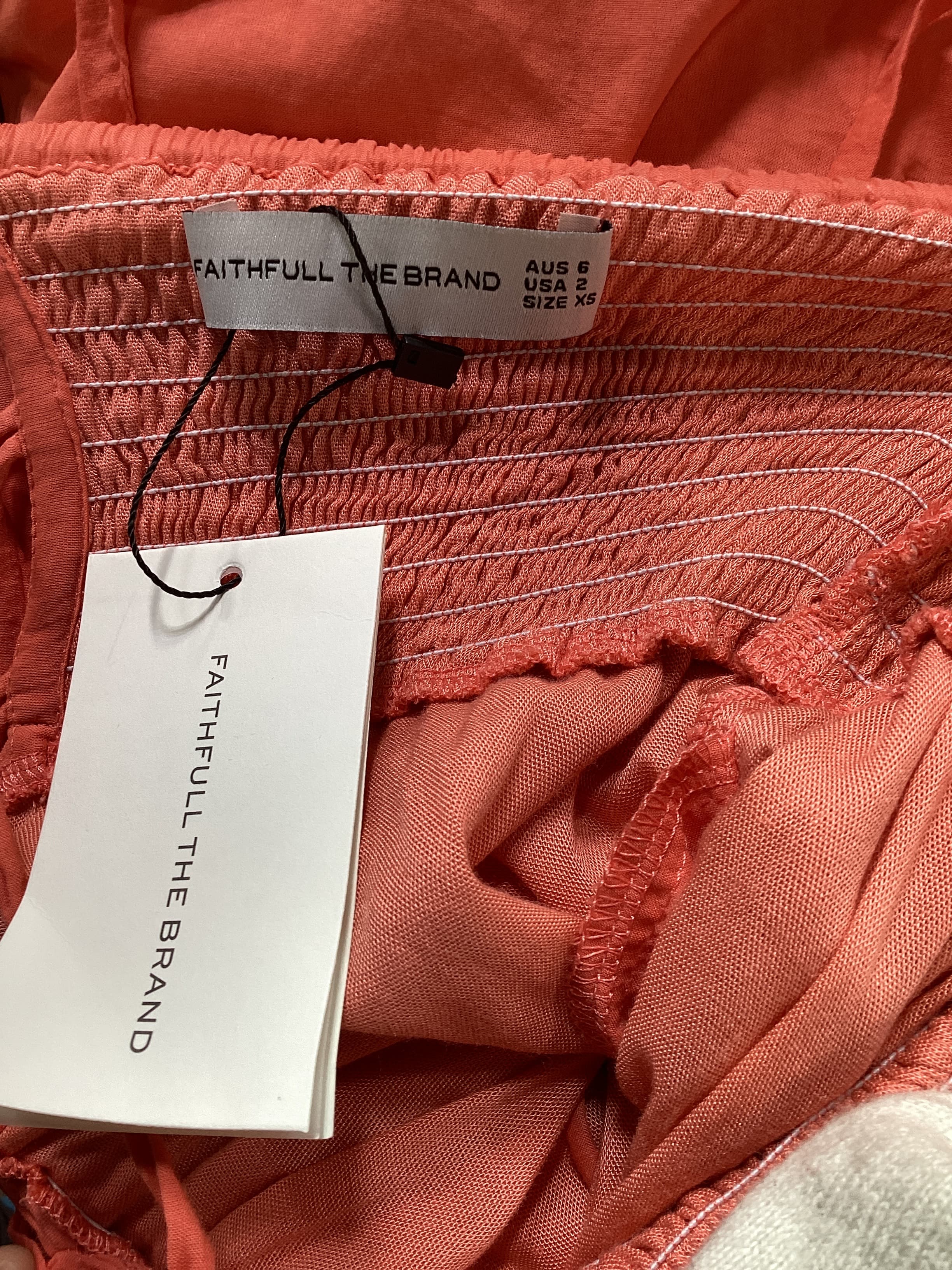 Mursia Mini Dress In Melon - Image 3