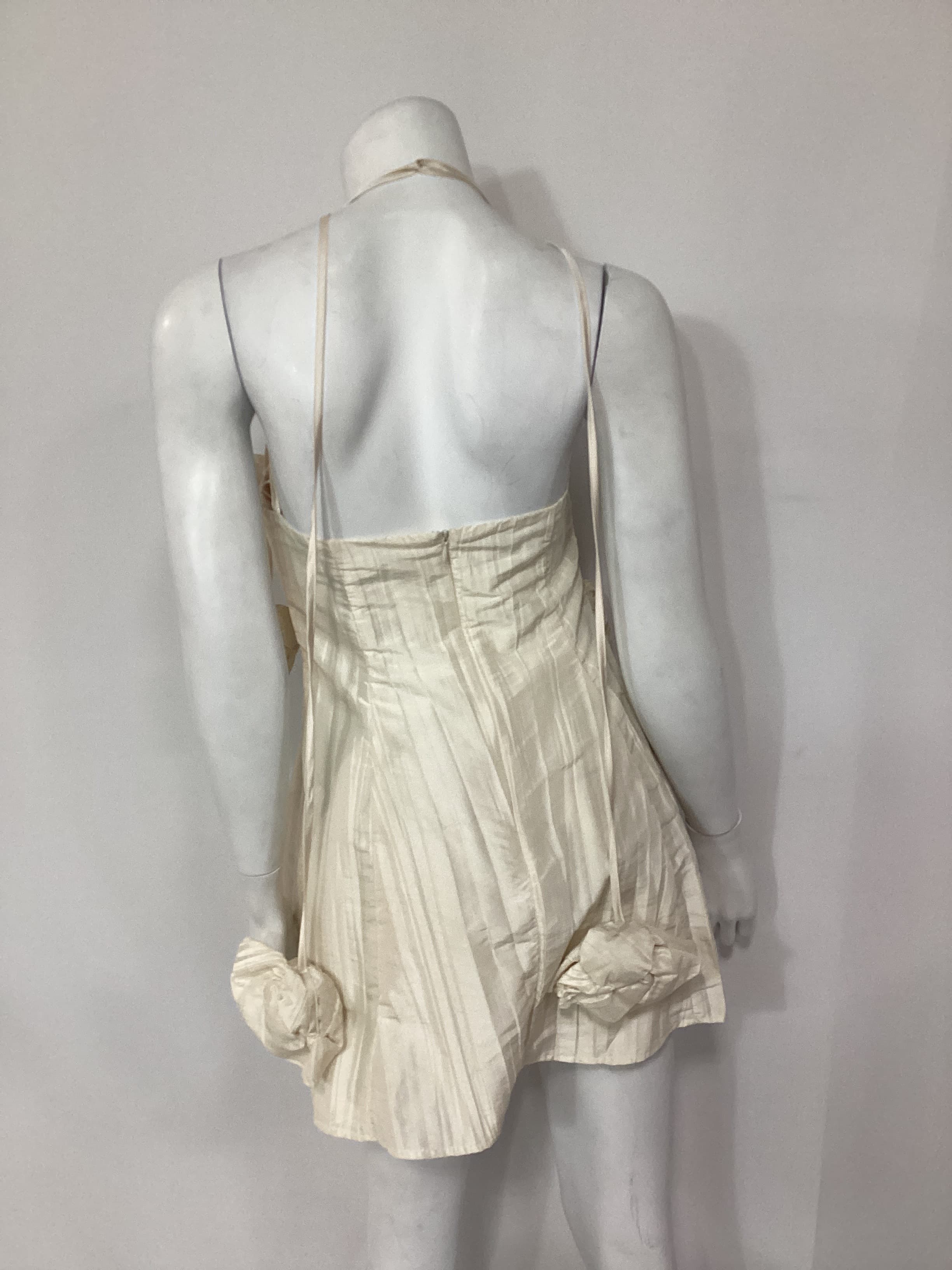 Kali Mini Dress In White - Image 4