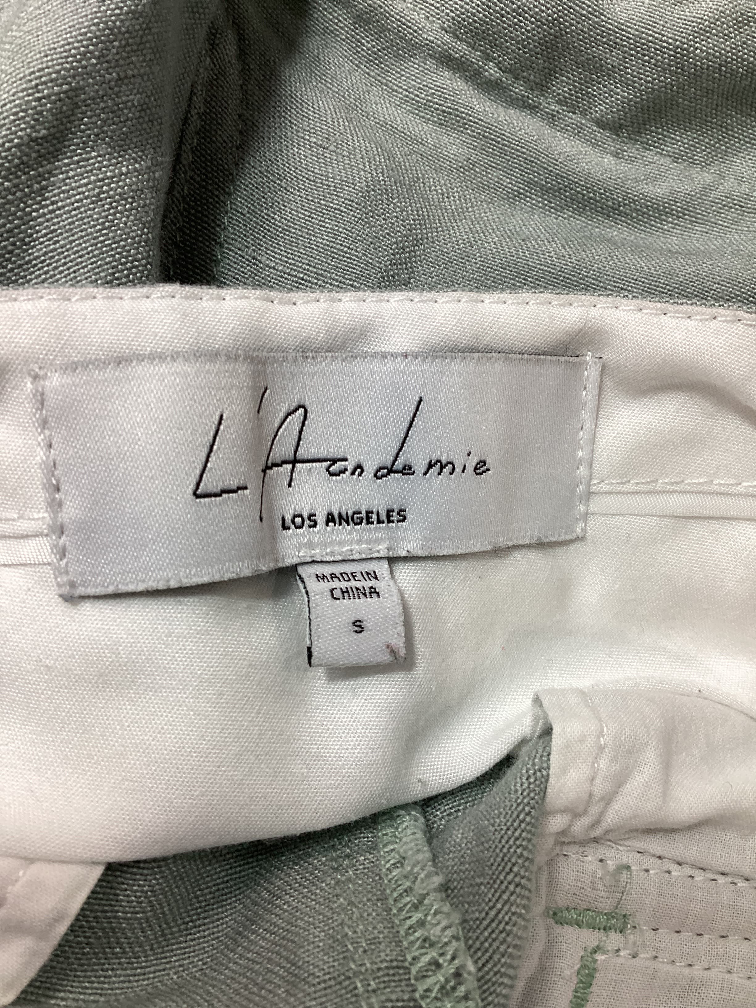 The Samy Short In Sage Green - Image 4
