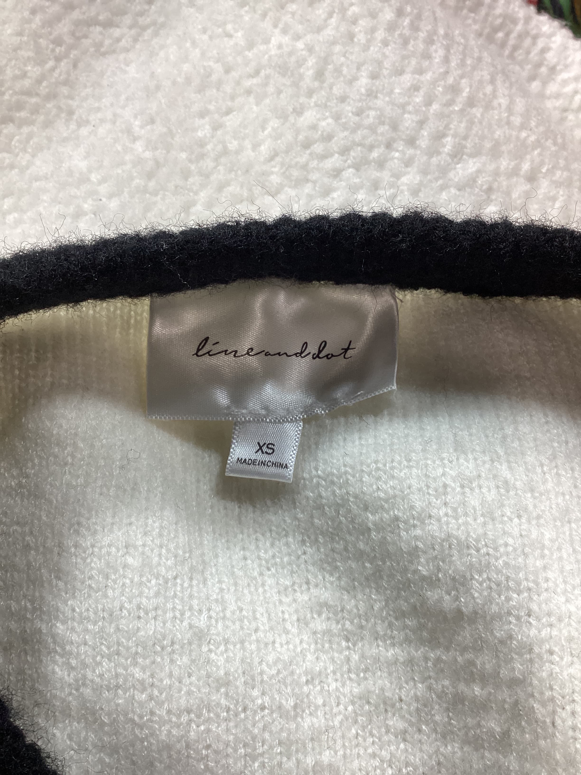 Bon Sweater In Ivory & Black - Image 3