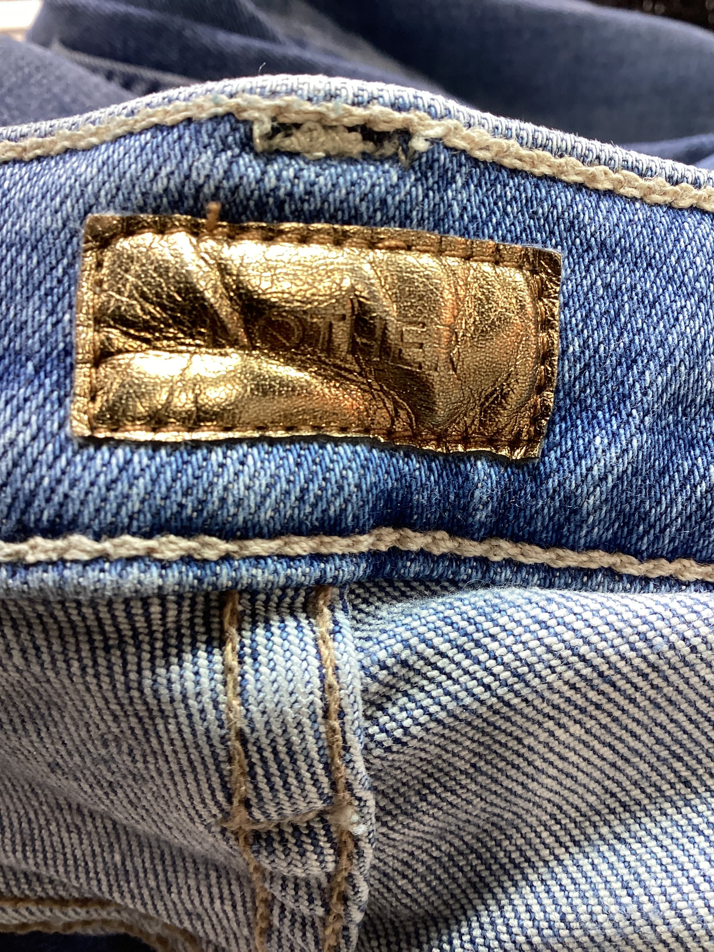 High Waisted Rider Ankle Fray In Party Like A Pirate - Image 4
