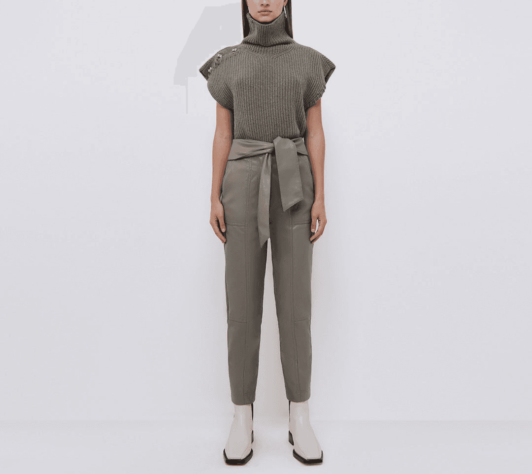 Winona Recycled Cashmere Turtleneck - Image 1