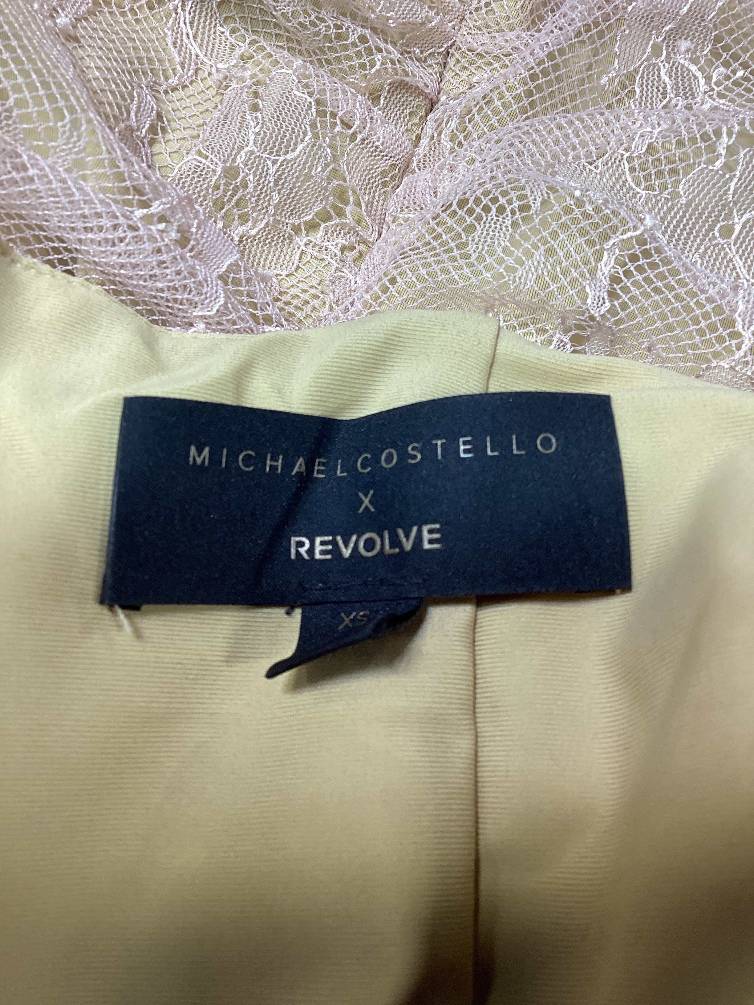 Michael Costello X Revolve Isadora Mini Dress In Baby Pink - Image 2