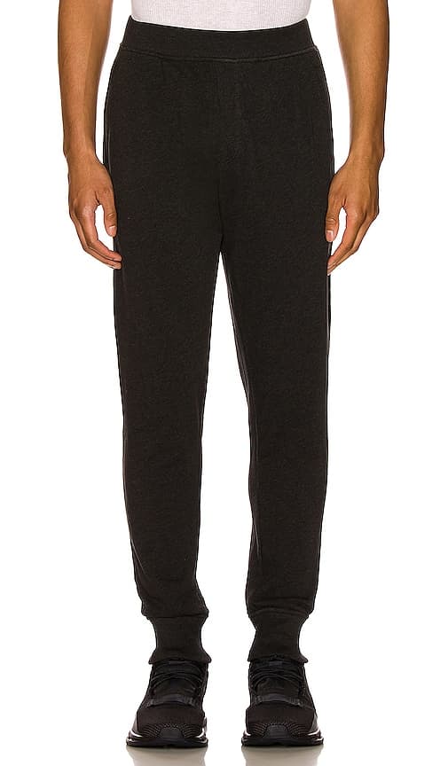 French Terry Sweat Pant In Heather Charcoal - Image 1
