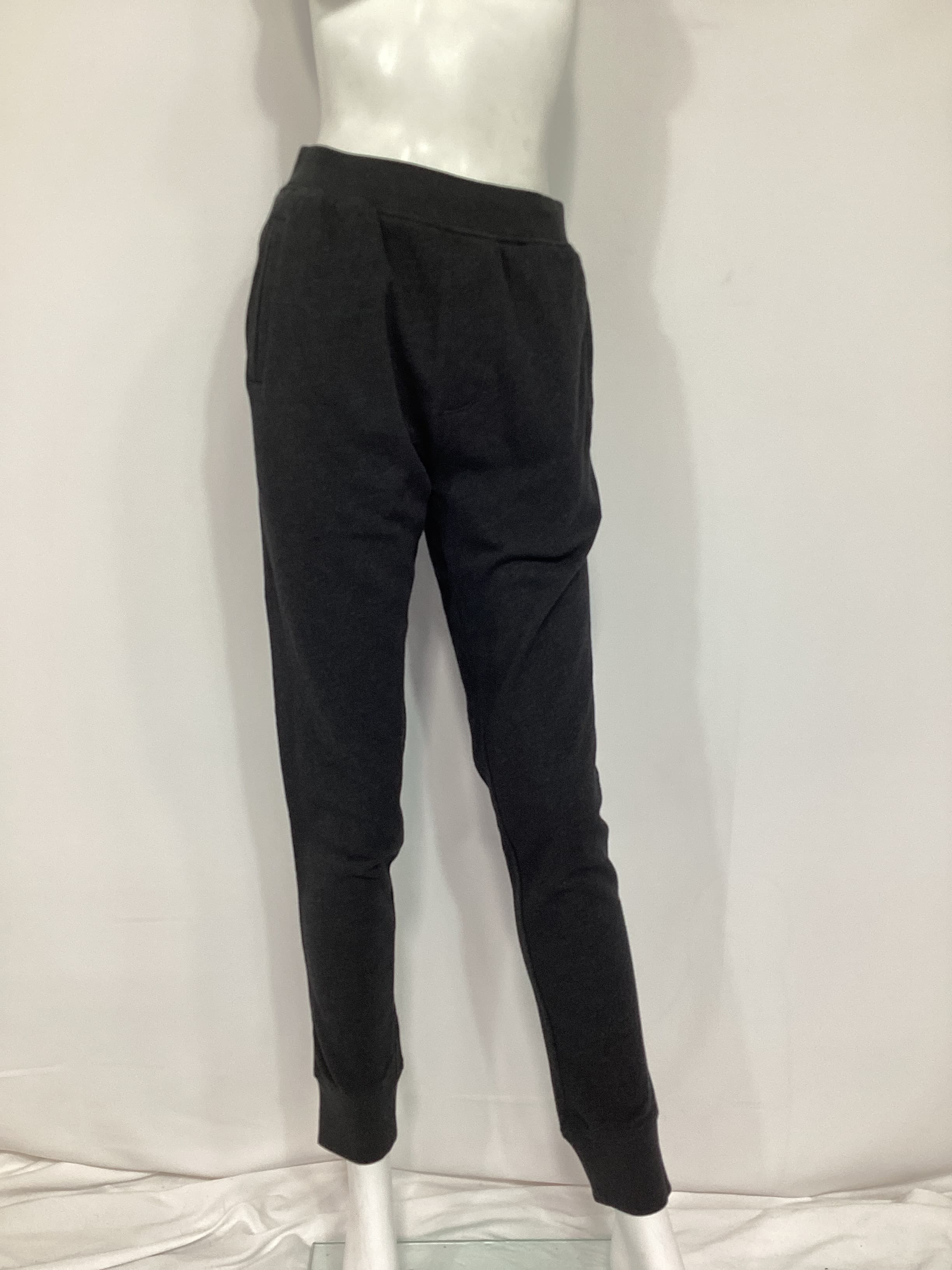 French Terry Sweat Pant In Heather Charcoal - Image 2