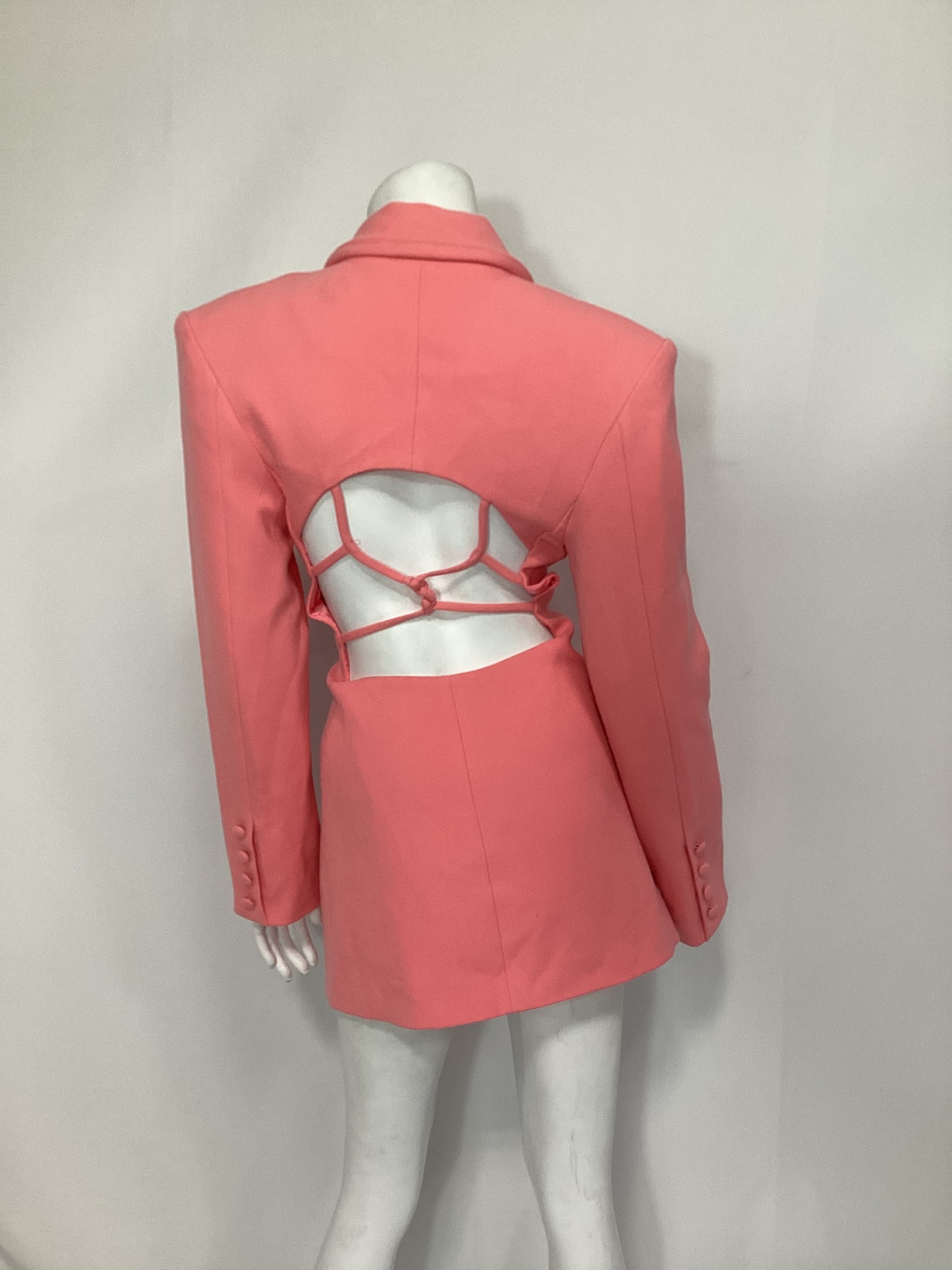 Blu Dress In Azalea Pink - Image 2
