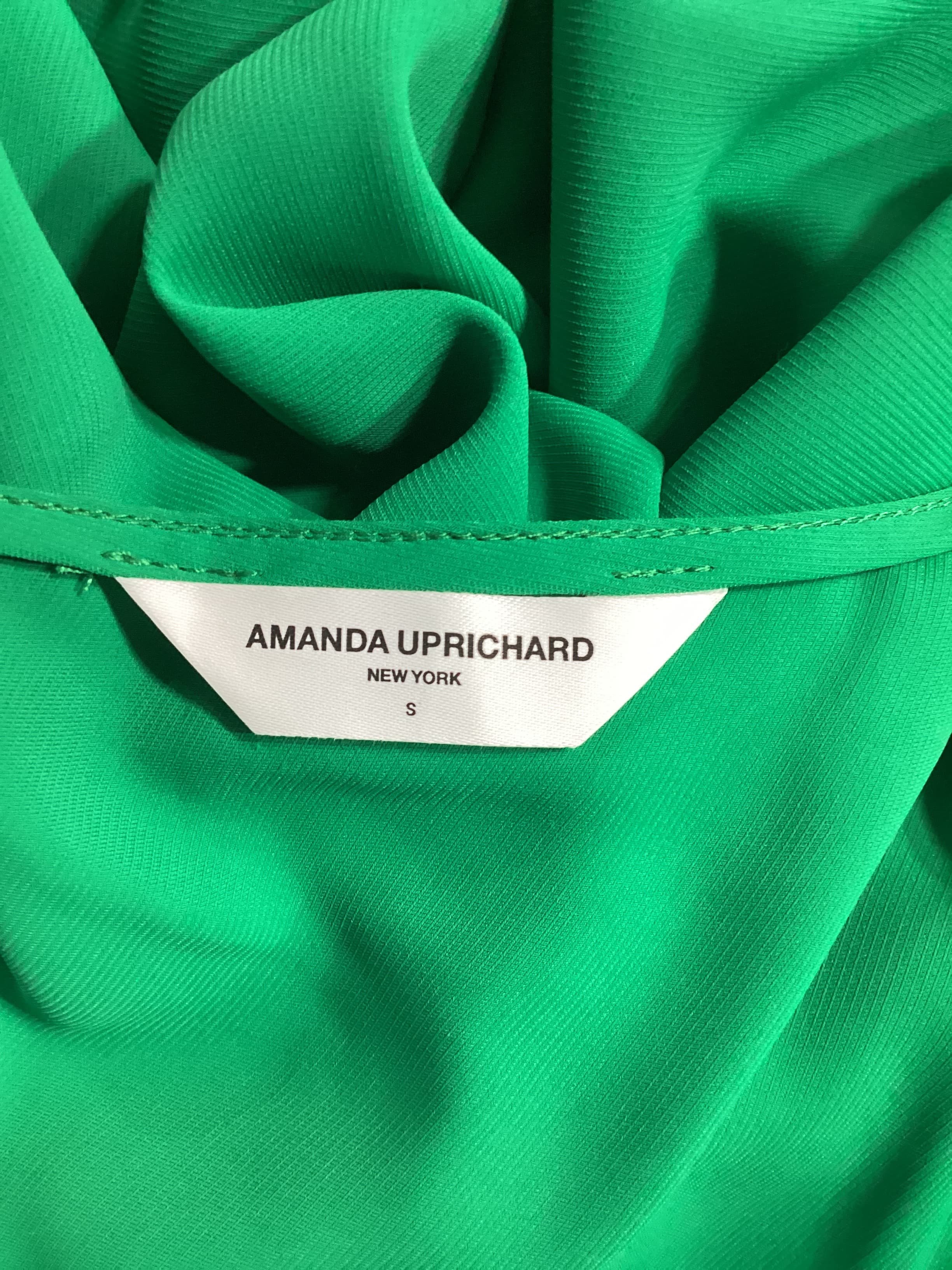 Pomona Dress In Dark Green - Image 4
