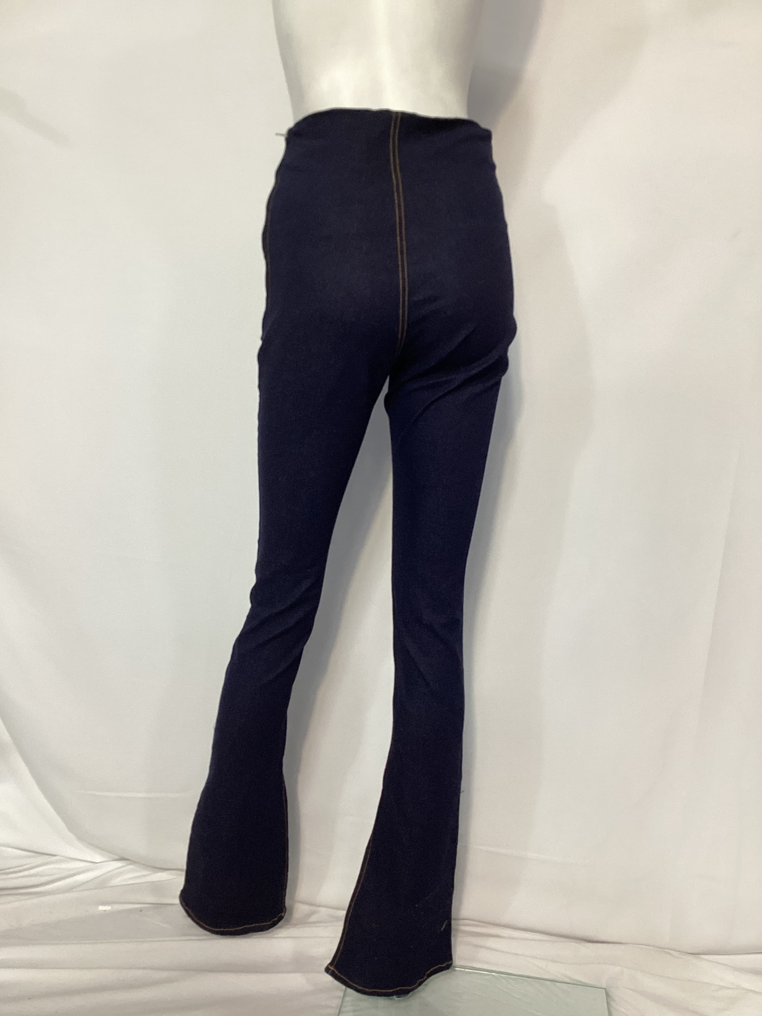 Split Hem Jegging In Midnight - Image 3