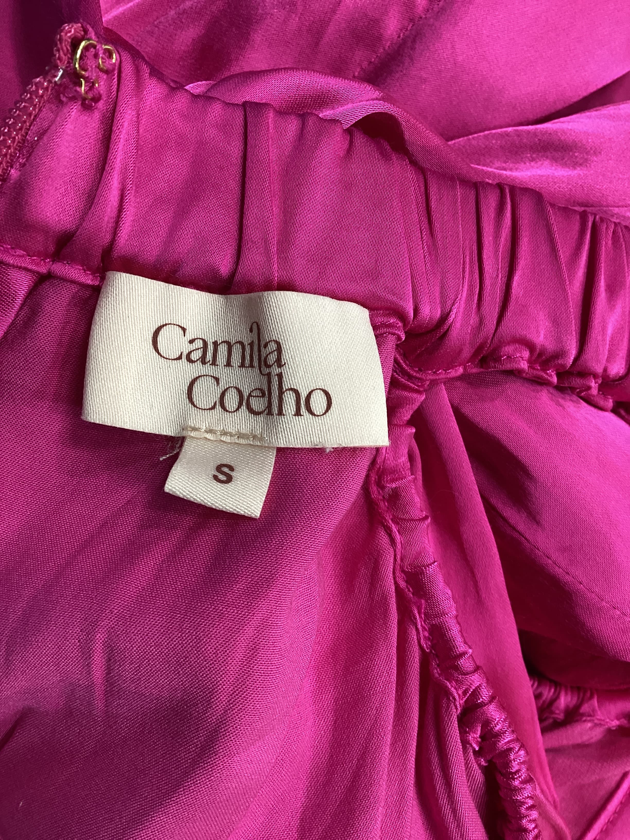 Vicky Pant In Hot Pink - Image 4