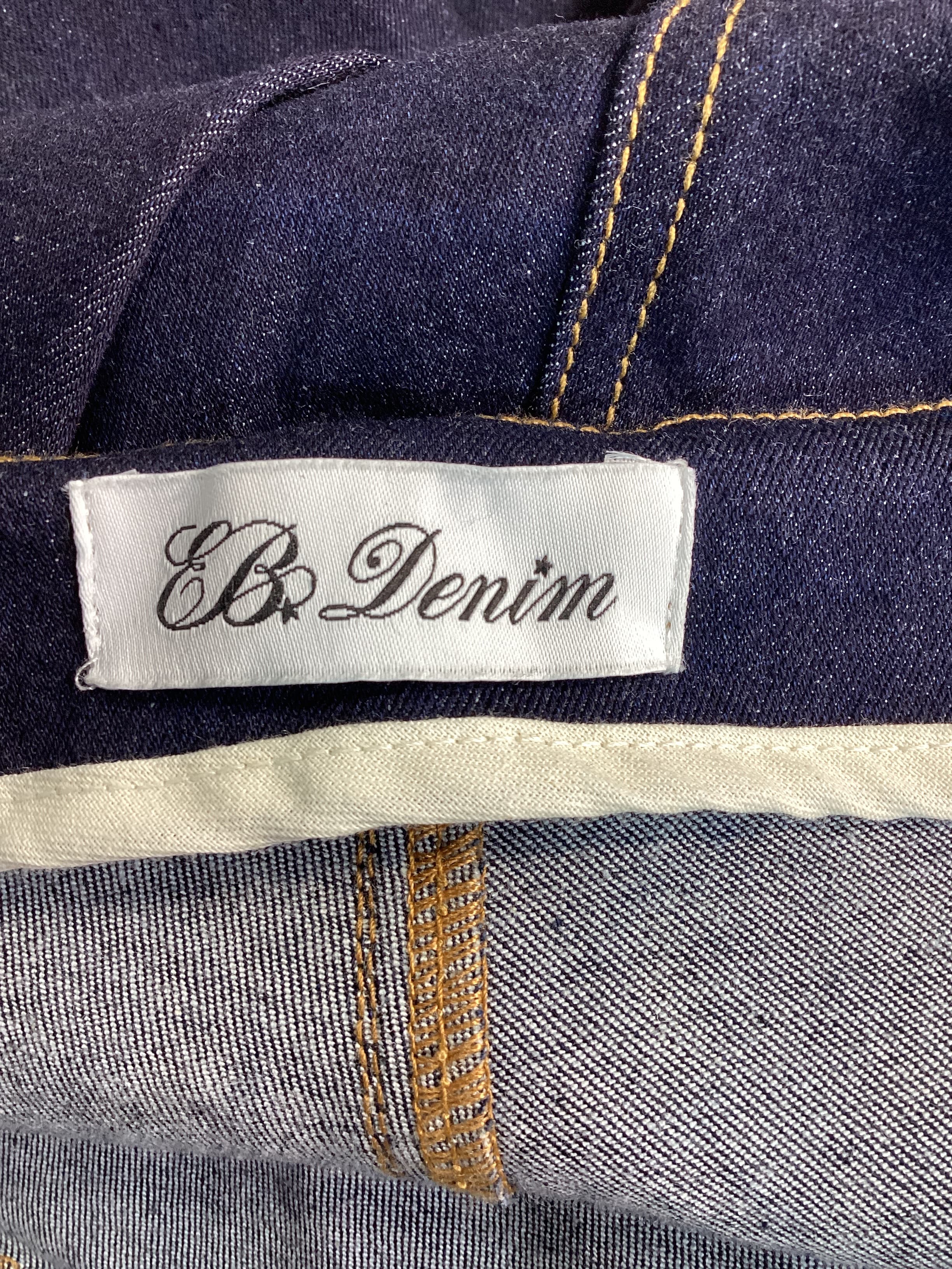 Split Hem Jegging In Midnight - Image 4