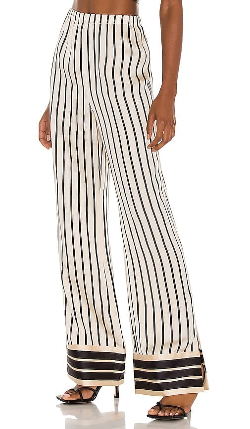 The Rosie Pant In Multi Stripe - Image 1