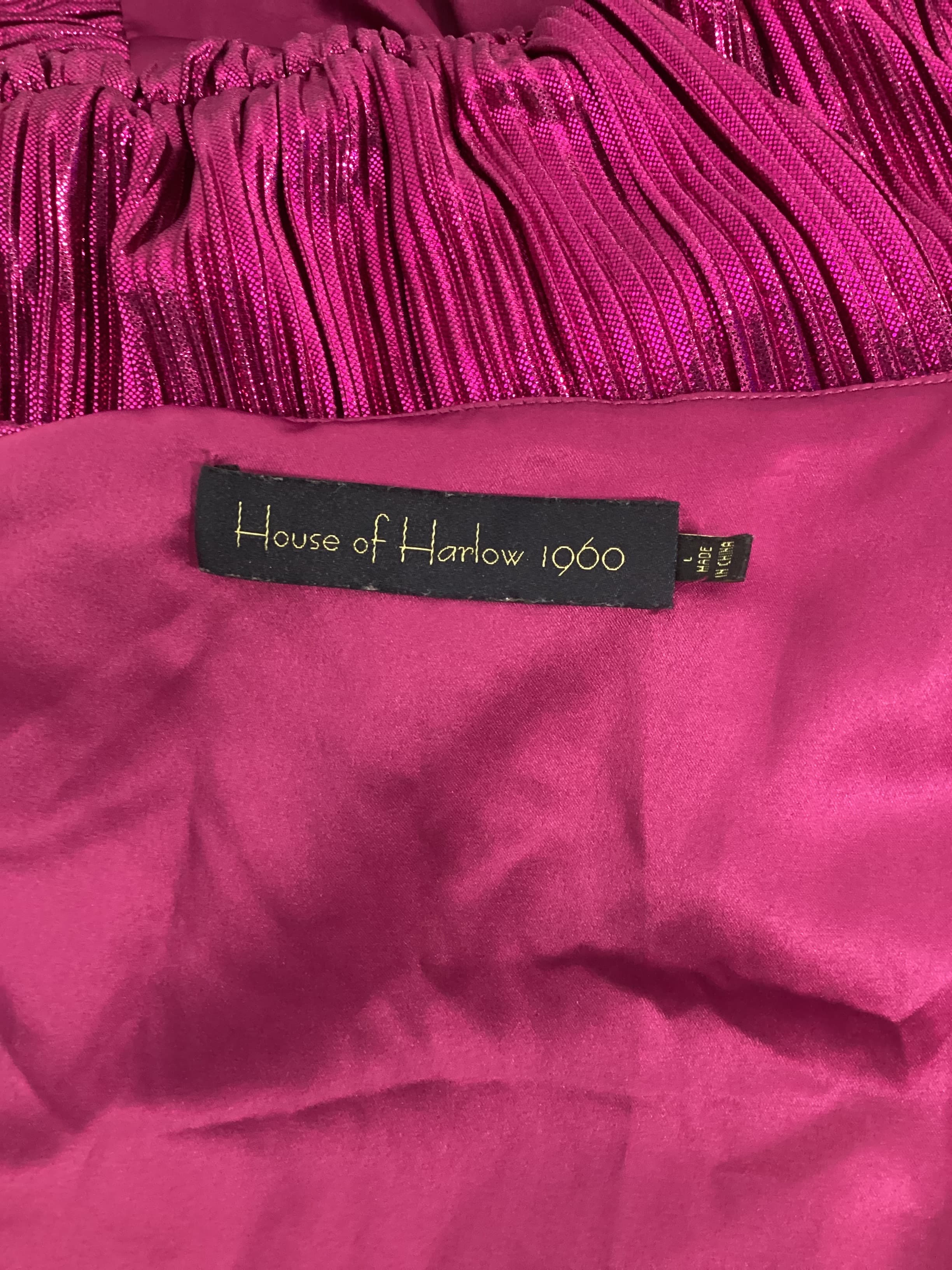 House Of Harlow 1960 X Revolve Sabrina Dress In Fuchsia - Image 2