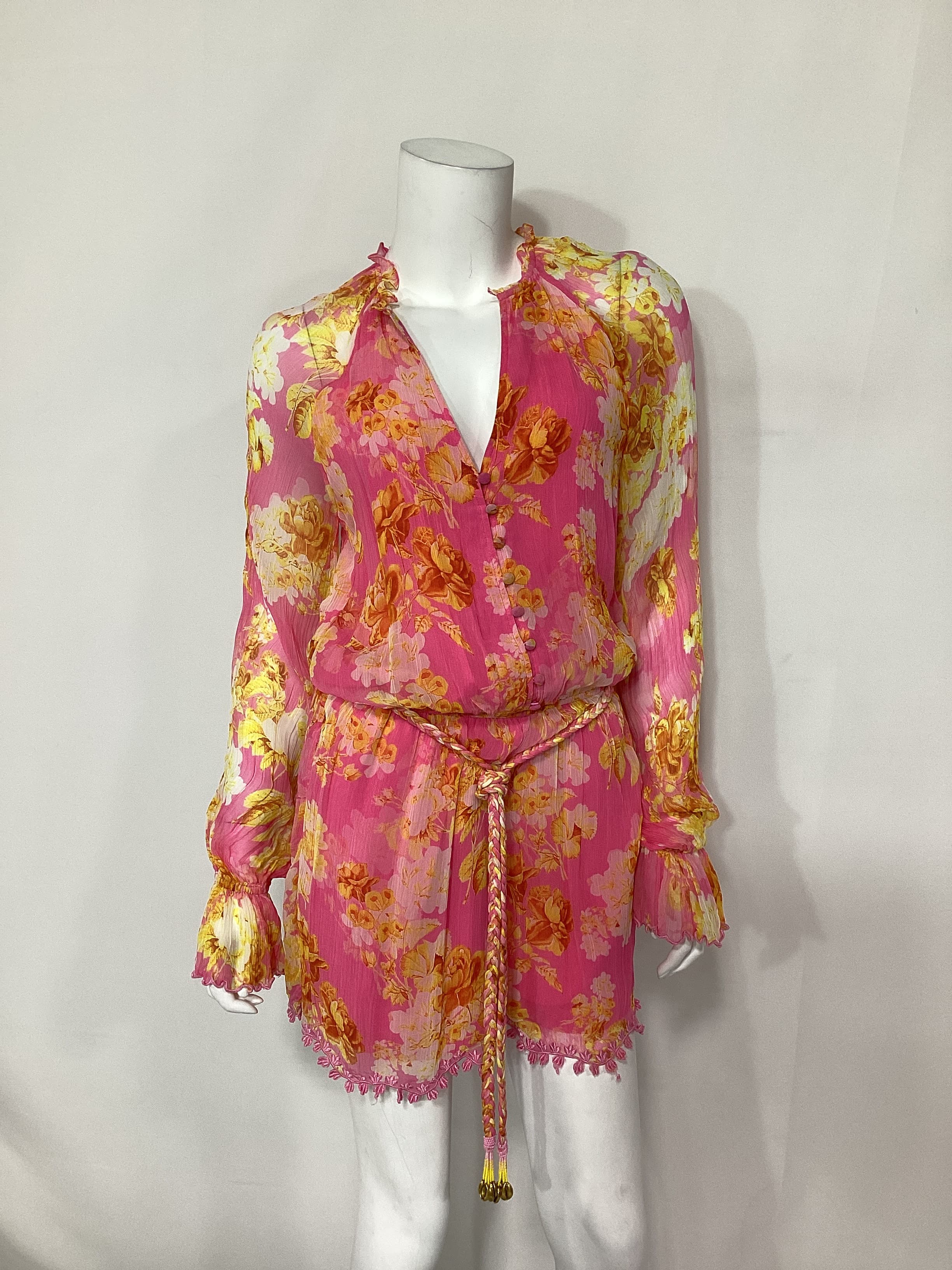 Auril Romper In Pink - Image 2